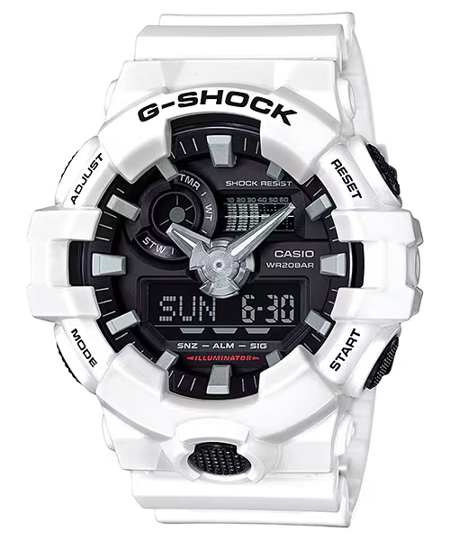 CASIO G-SHOCK ANALOG-DIGITAL GA-700 SERIES GA-700-7A