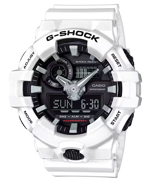 CASIO G-SHOCK ANALOG-DIGITAL GA-700 SERIES GA-700-7A