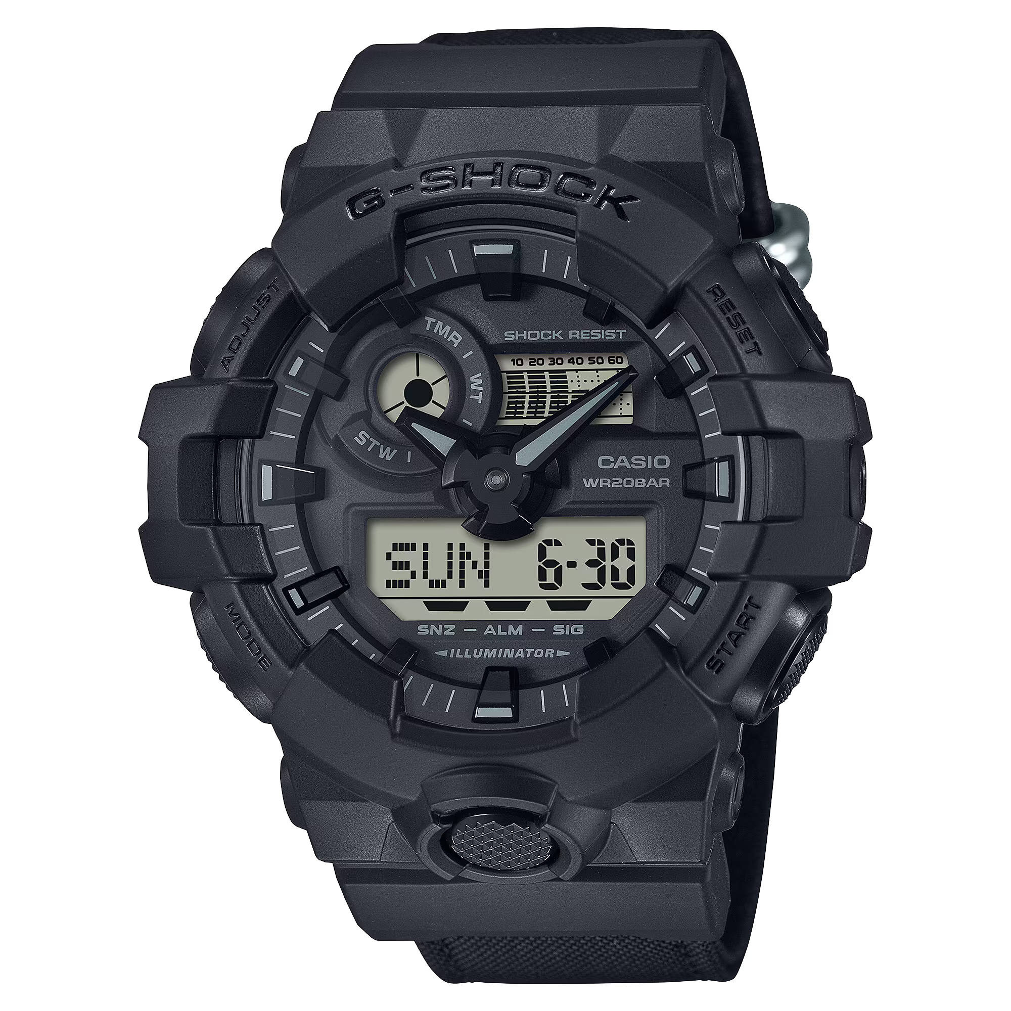 CASIO G-SHOCK ANALOG-DIGITAL GA-700 SERIES GA-700BCE-1A