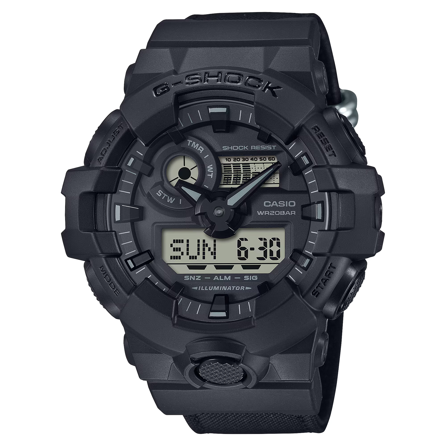 CASIO G-SHOCK ANALOG-DIGITAL GA-700 SERIES GA-700BCE-1A