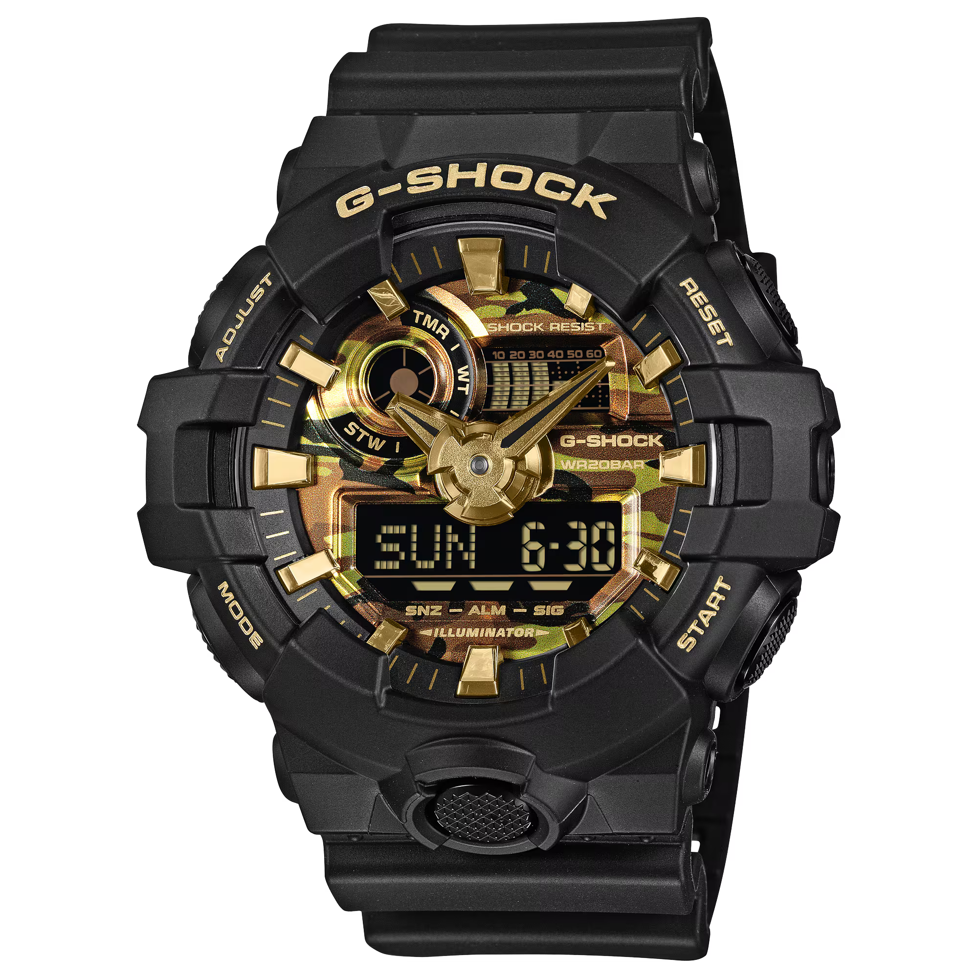 CASIO G-SHOCK ANALOG-DIGITAL GA-700 SERIES GA-700CF-1A