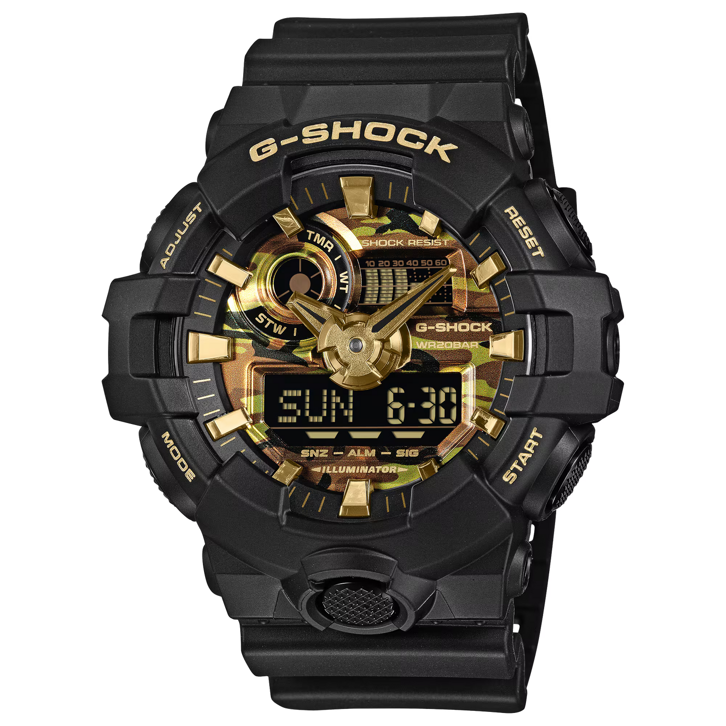 CASIO G-SHOCK ANALOG-DIGITAL GA-700 SERIES GA-700CF-1A