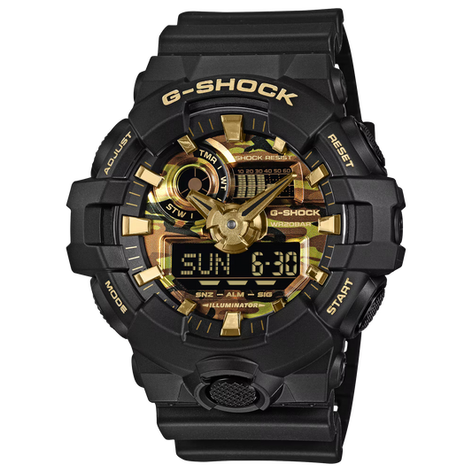CASIO G-SHOCK ANALOG-DIGITAL GA-700 SERIES GA-700CF-1A