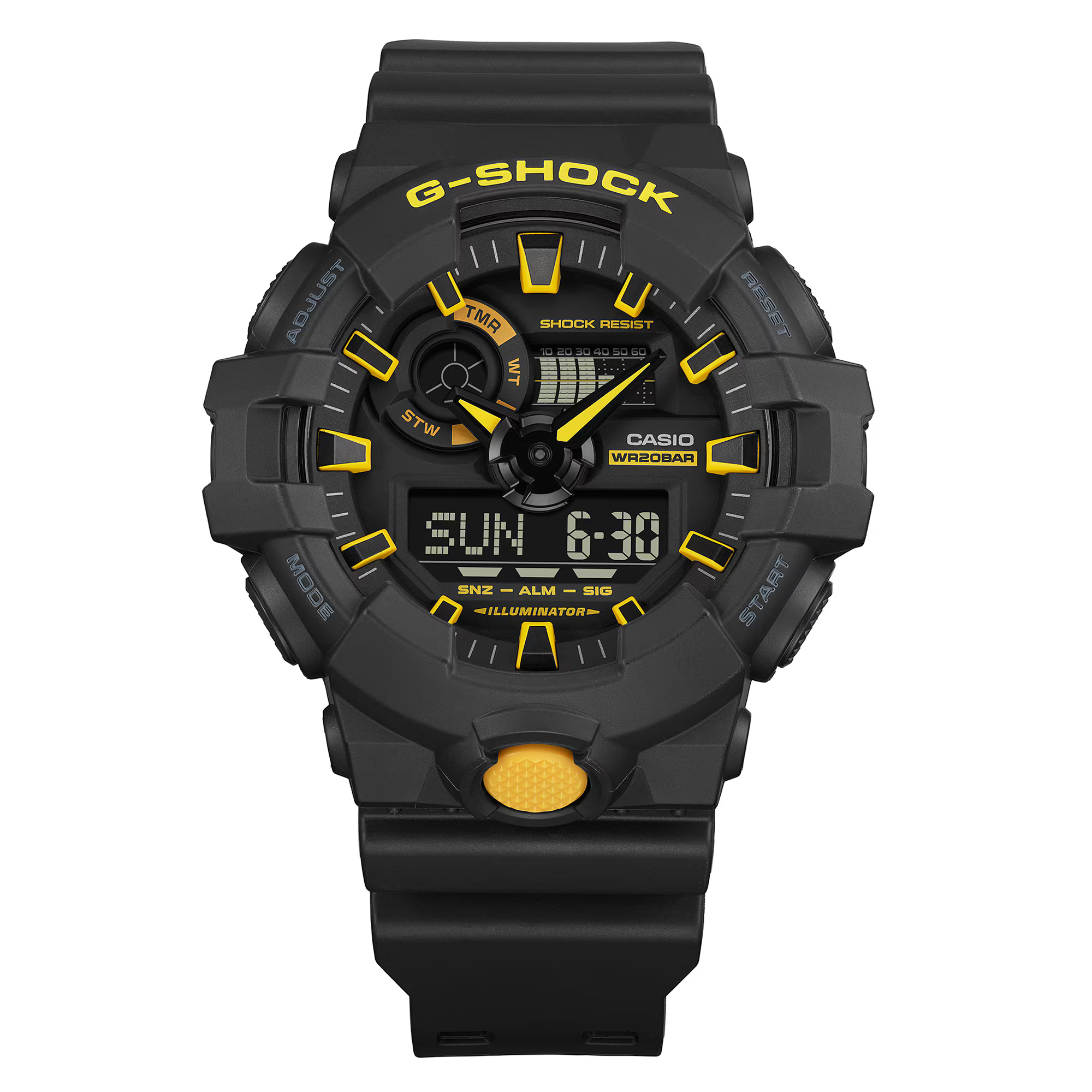 CASIO G-SHOCK ANALOG-DIGITAL GA-700 SERIES GA-700CY-1A