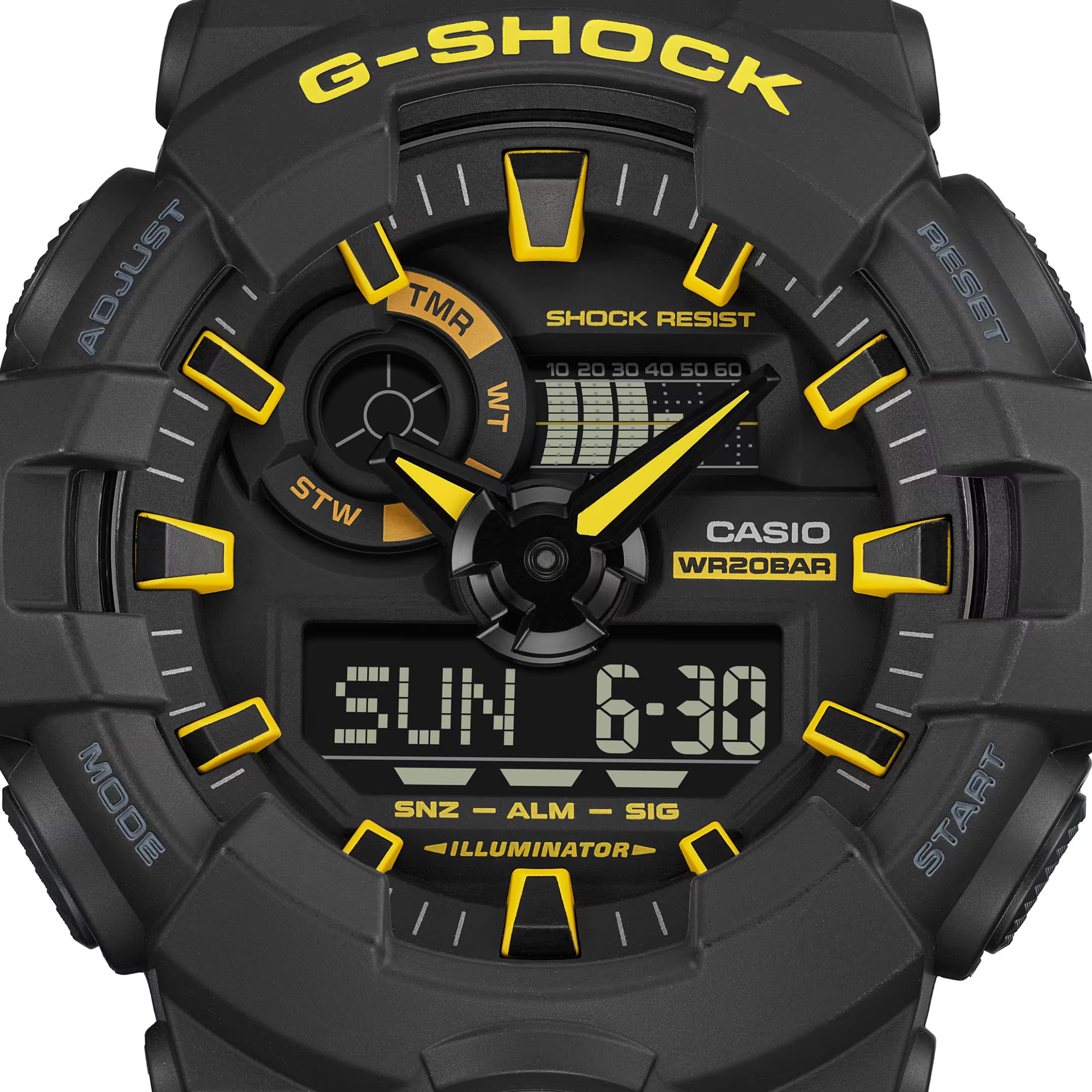CASIO G-SHOCK ANALOG-DIGITAL GA-700 SERIES GA-700CY-1A