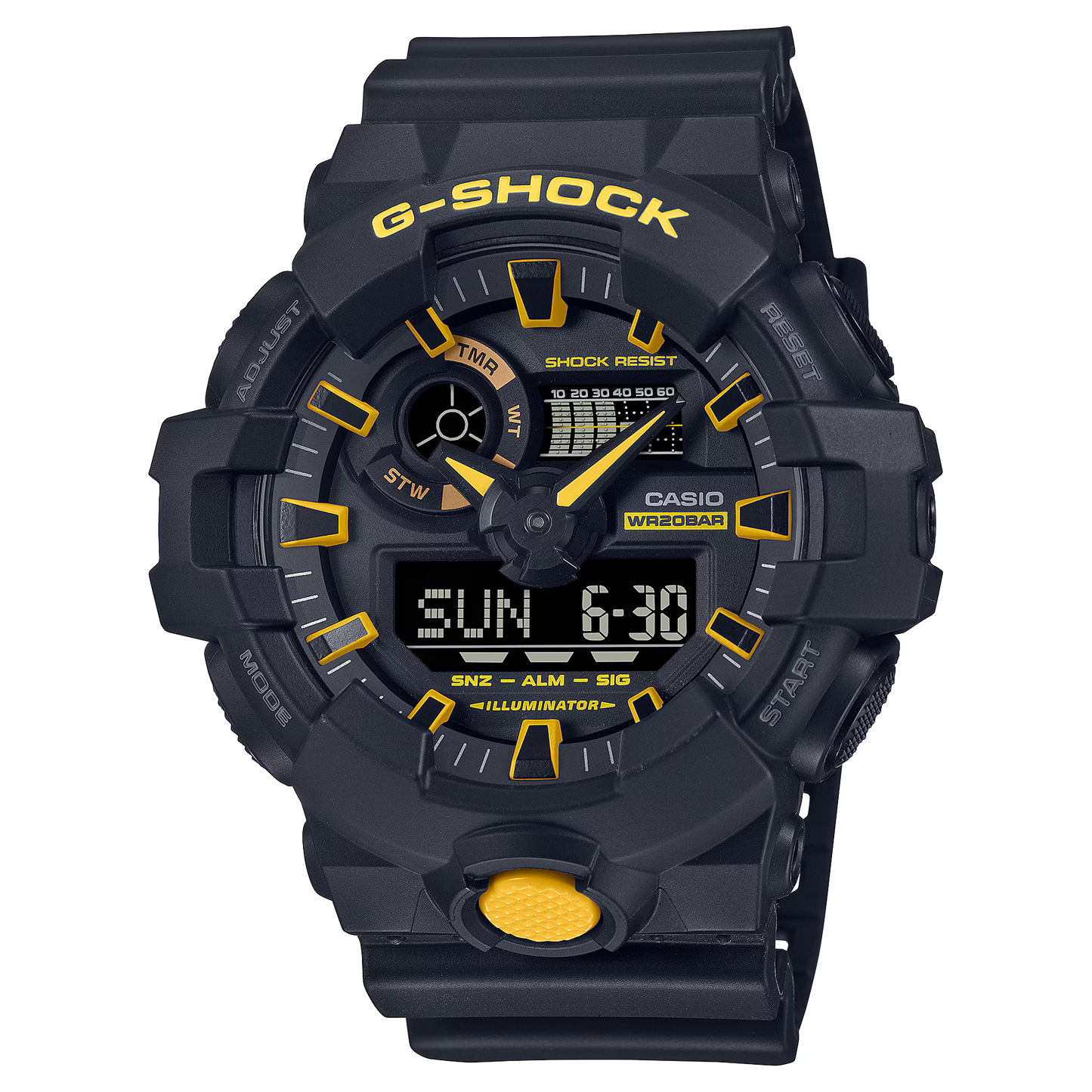 CASIO G-SHOCK ANALOG-DIGITAL GA-700 SERIES GA-700CY-1A