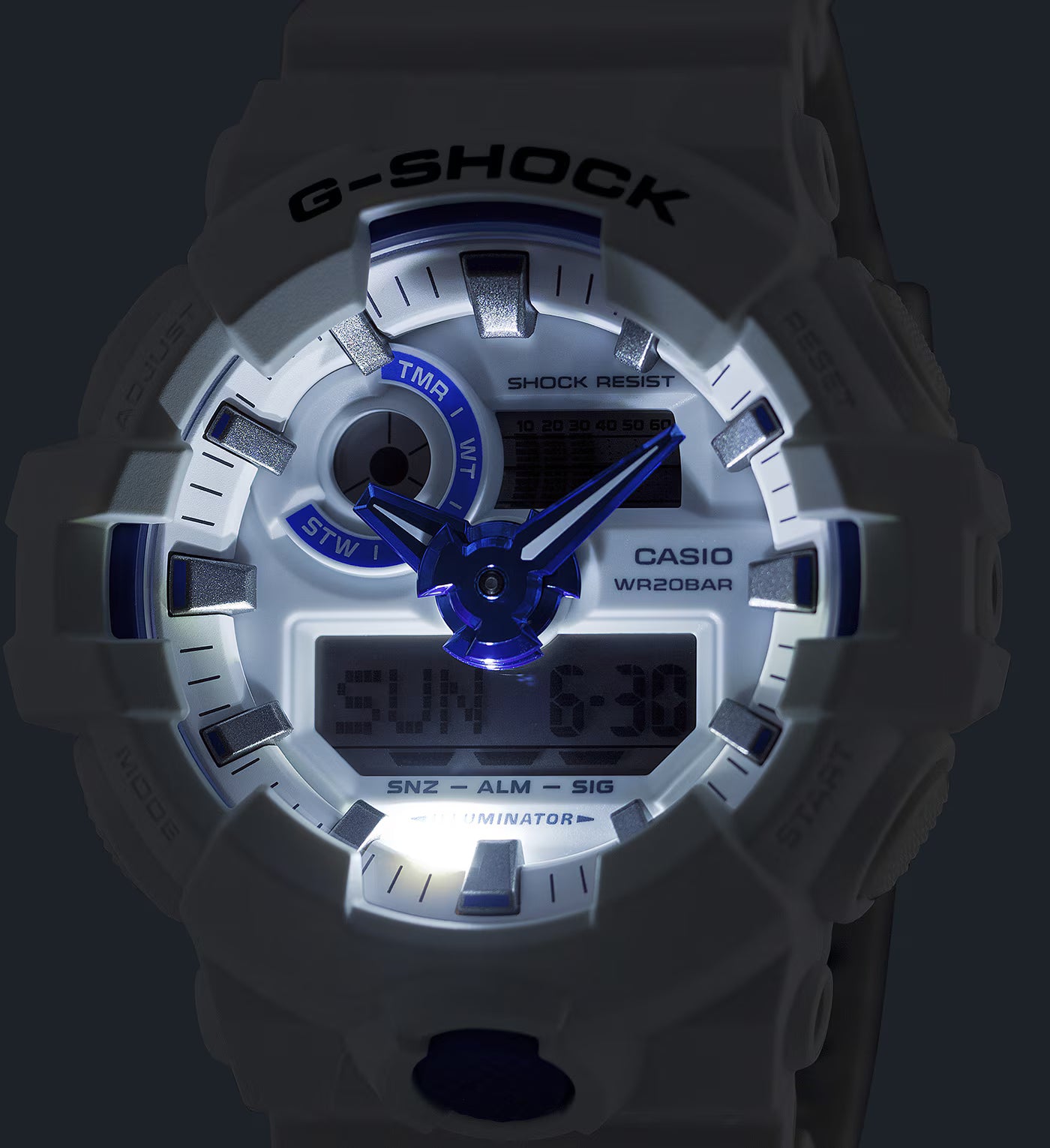 CASIO G-SHOCK ANALOG-DIGITAL GA-700 SERIES GA-700HDS-7A