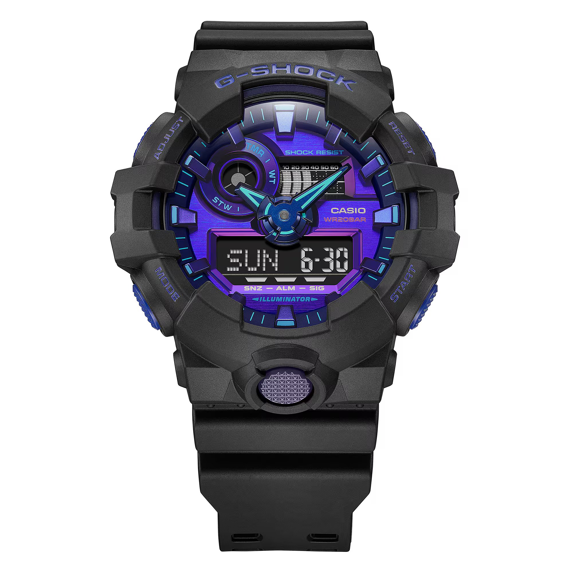 CASIO G-SHOCK ANALOG-DIGITAL GA-700 SERIES GA-700VB-1A