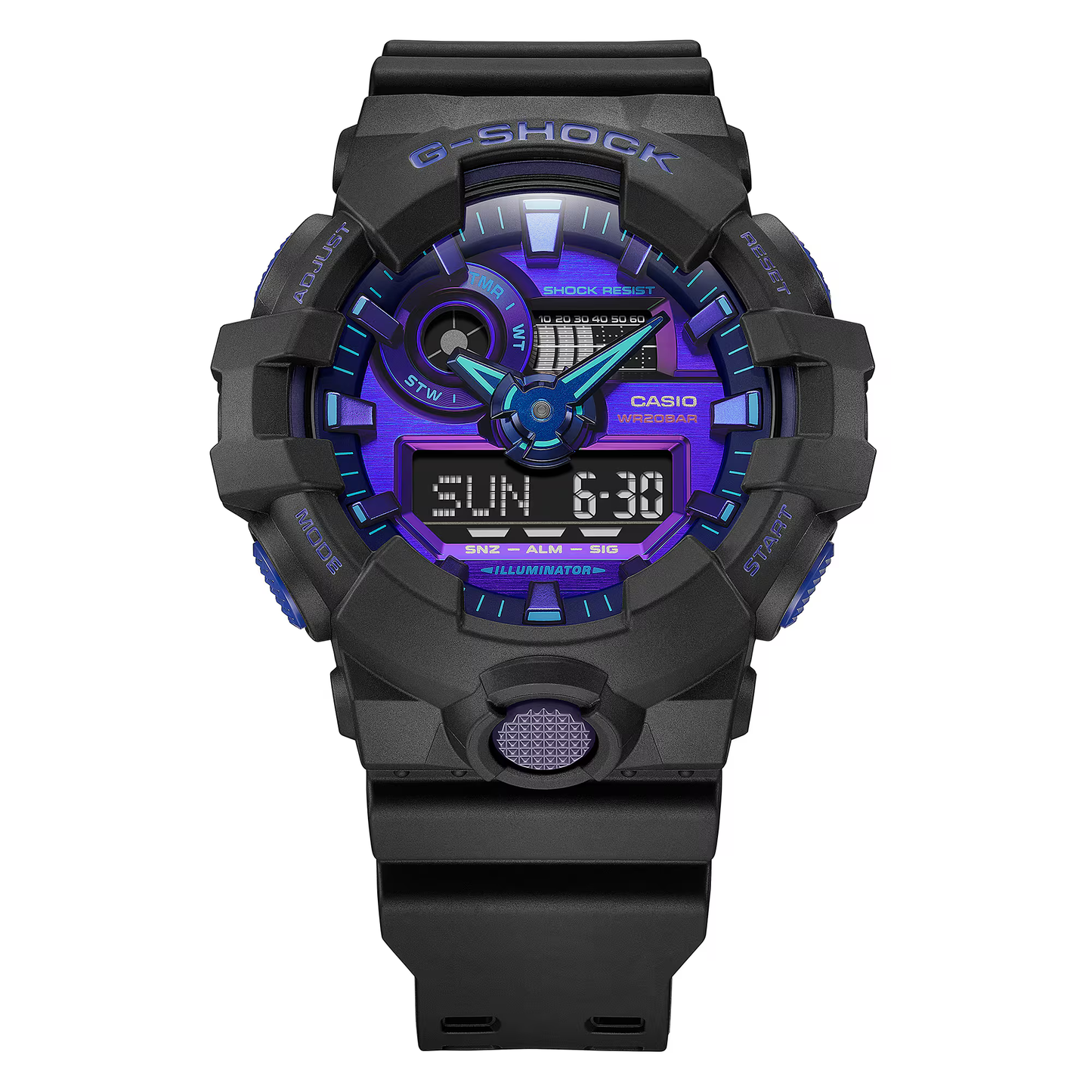CASIO G-SHOCK ANALOG-DIGITAL GA-700 SERIES GA-700VB-1A