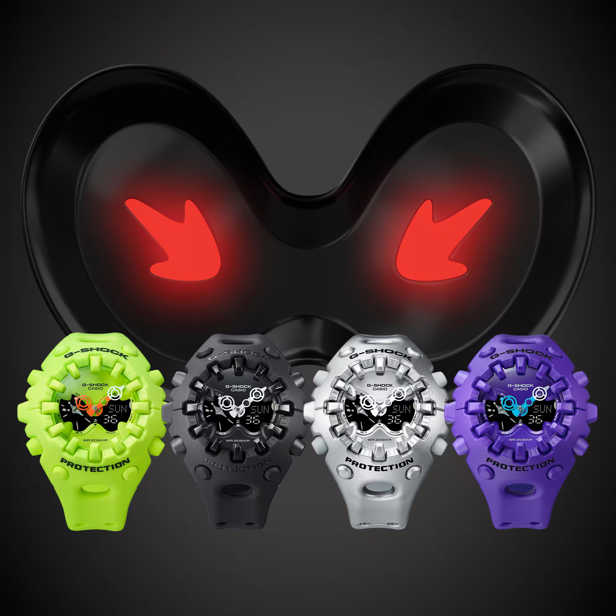 CASIO G-SHOCK ANALOG-DIGITAL GA-V01 SERIES GA-V01-9A