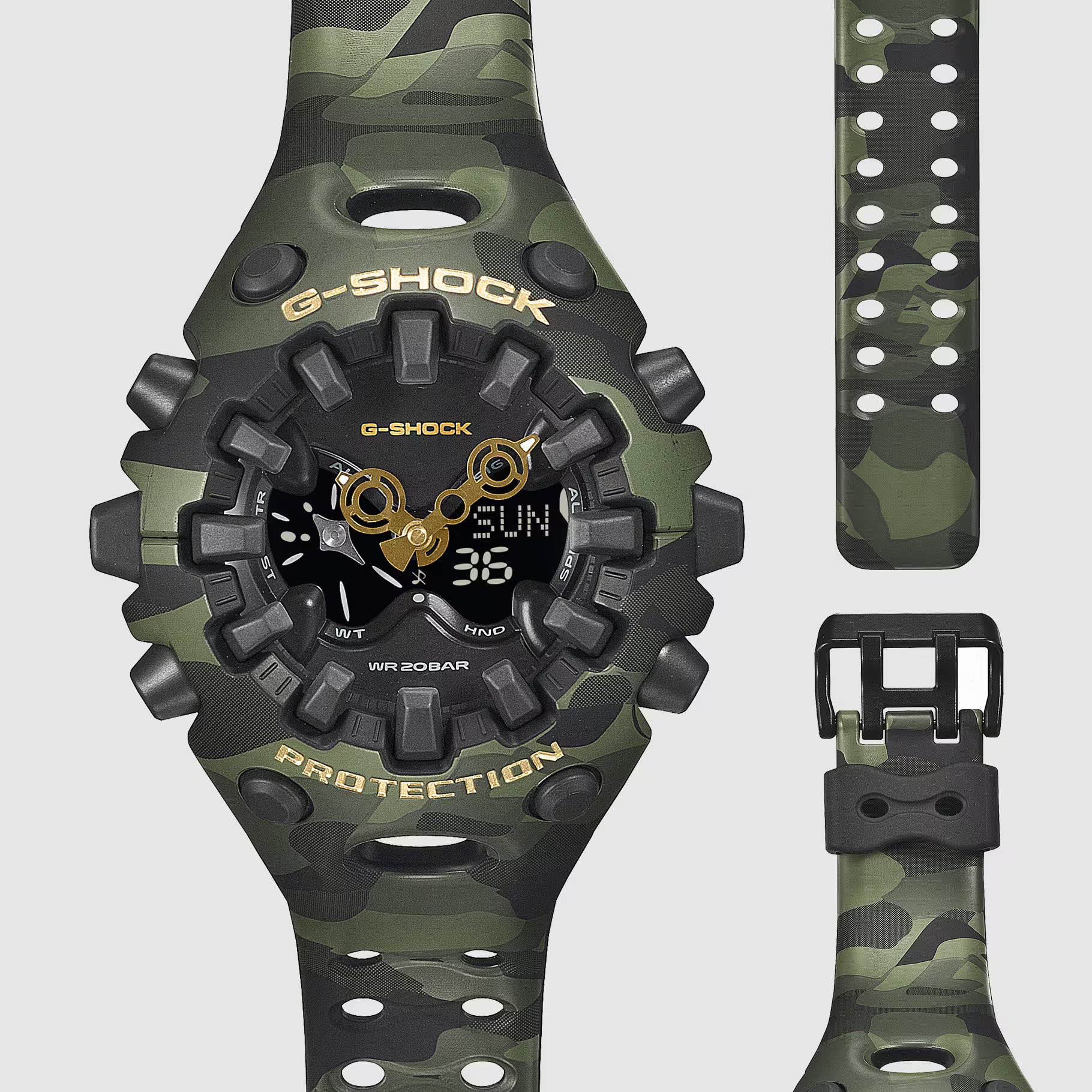 CASIO G-SHOCK ANALOG-DIGITAL GA-V01 SERIES GA-V01CMG-3A