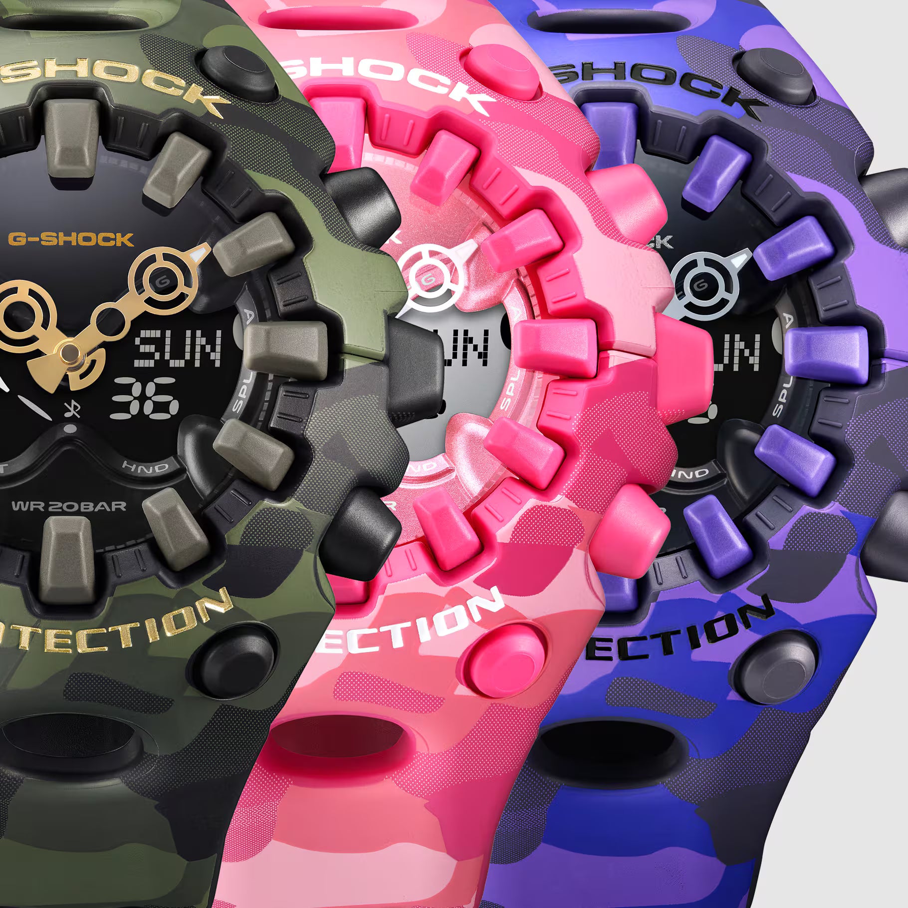 CASIO G-SHOCK ANALOG-DIGITAL GA-V01 SERIES GA-V01CMG-3A