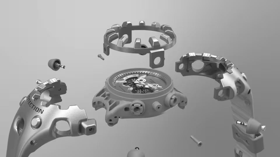 CASIO G-SHOCK ANALOG-DIGITAL GA-V01 SERIES GA-V01-2A