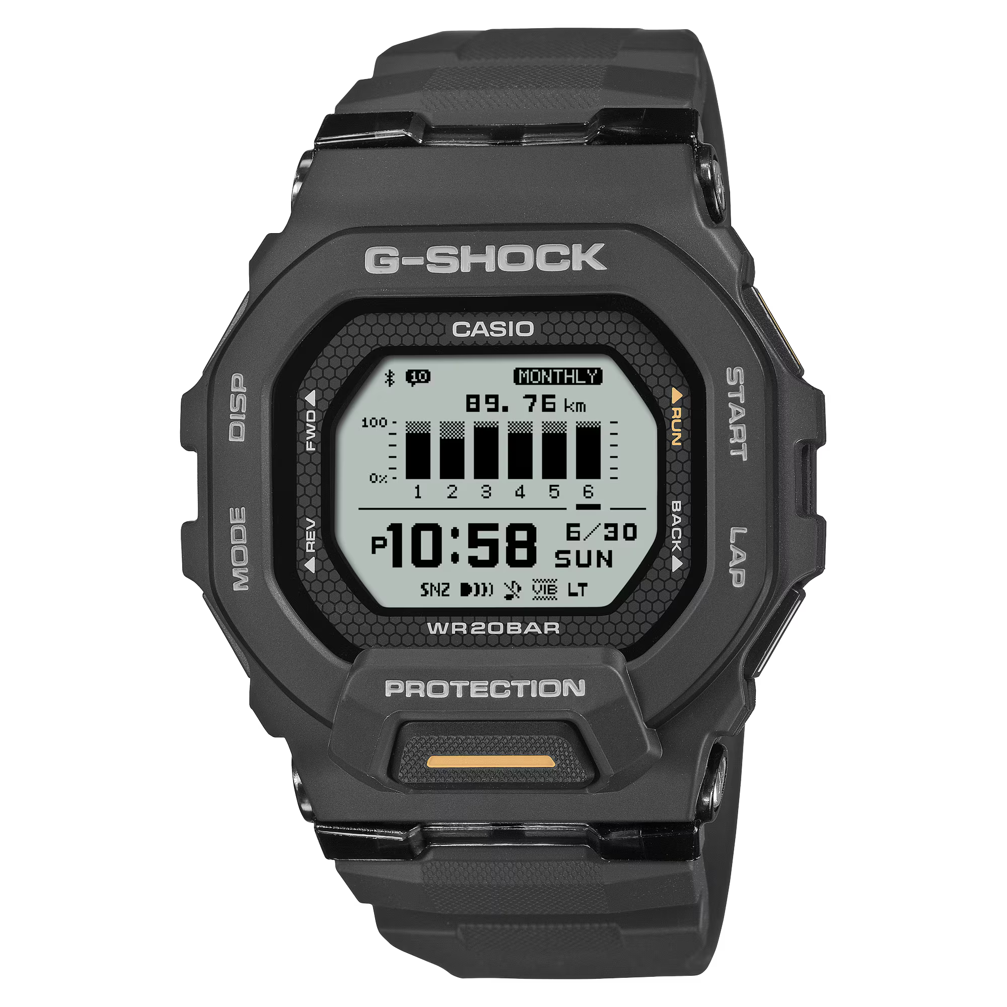 CASIO G-SHOCK G-SQUAD GBD-200 SERIES GBD-200-1