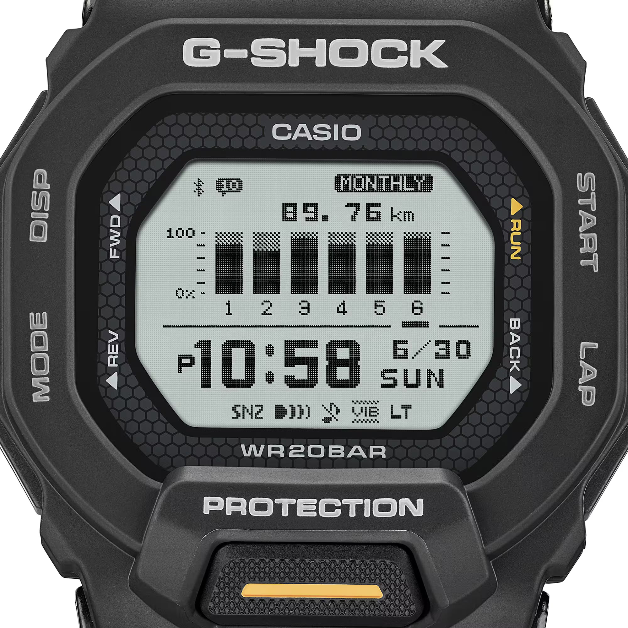CASIO G-SHOCK G-SQUAD GBD-200 SERIES GBD-200-1A1