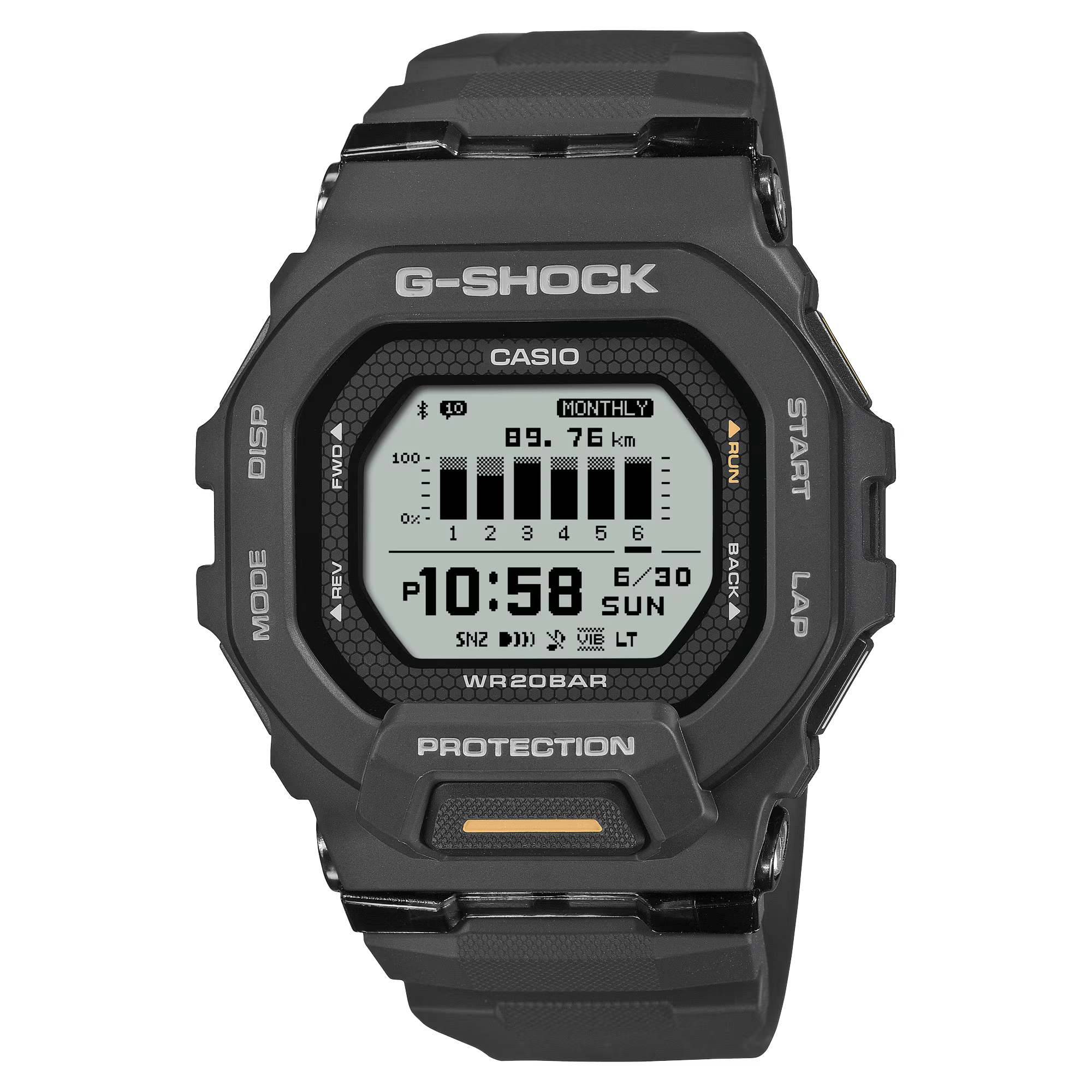 CASIO G-SHOCK G-SQUAD GBD-200 SERIES GBD-200-1A1
