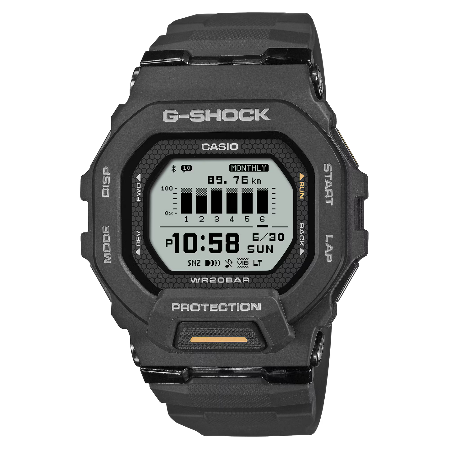 CASIO G-SHOCK G-SQUAD GBD-200 SERIES GBD-200-1