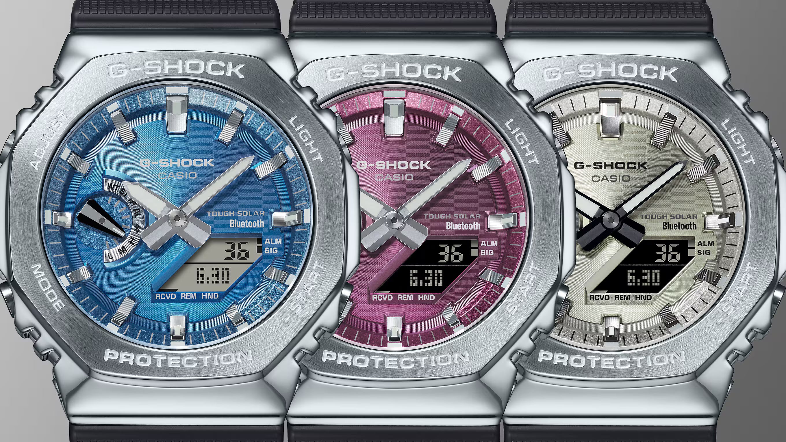 CASIO  G-SHOCK G-STEEL 2100 Series GBM-2100A-2B