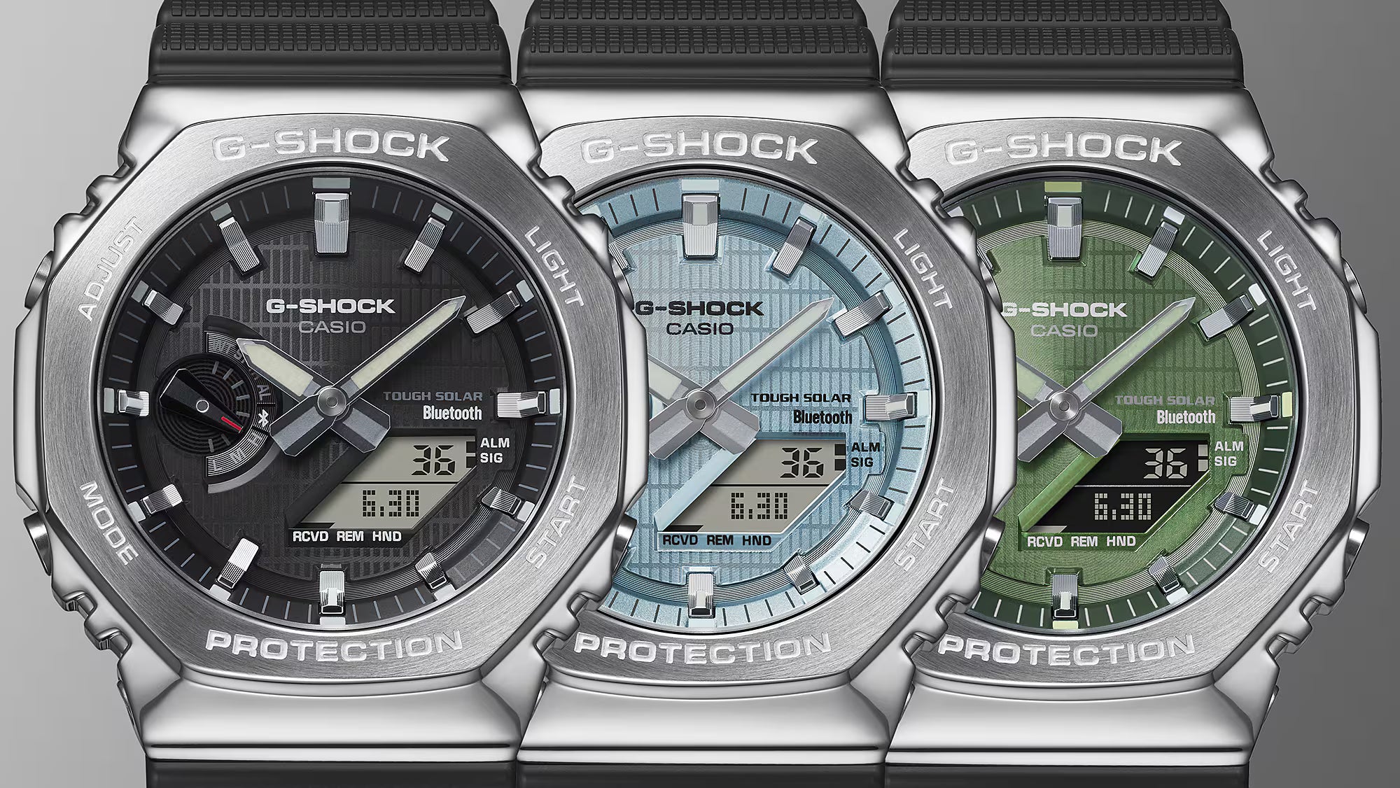 CASIO G-SHOCK G-STEEL 2100 Series GBM-2100A-1A3