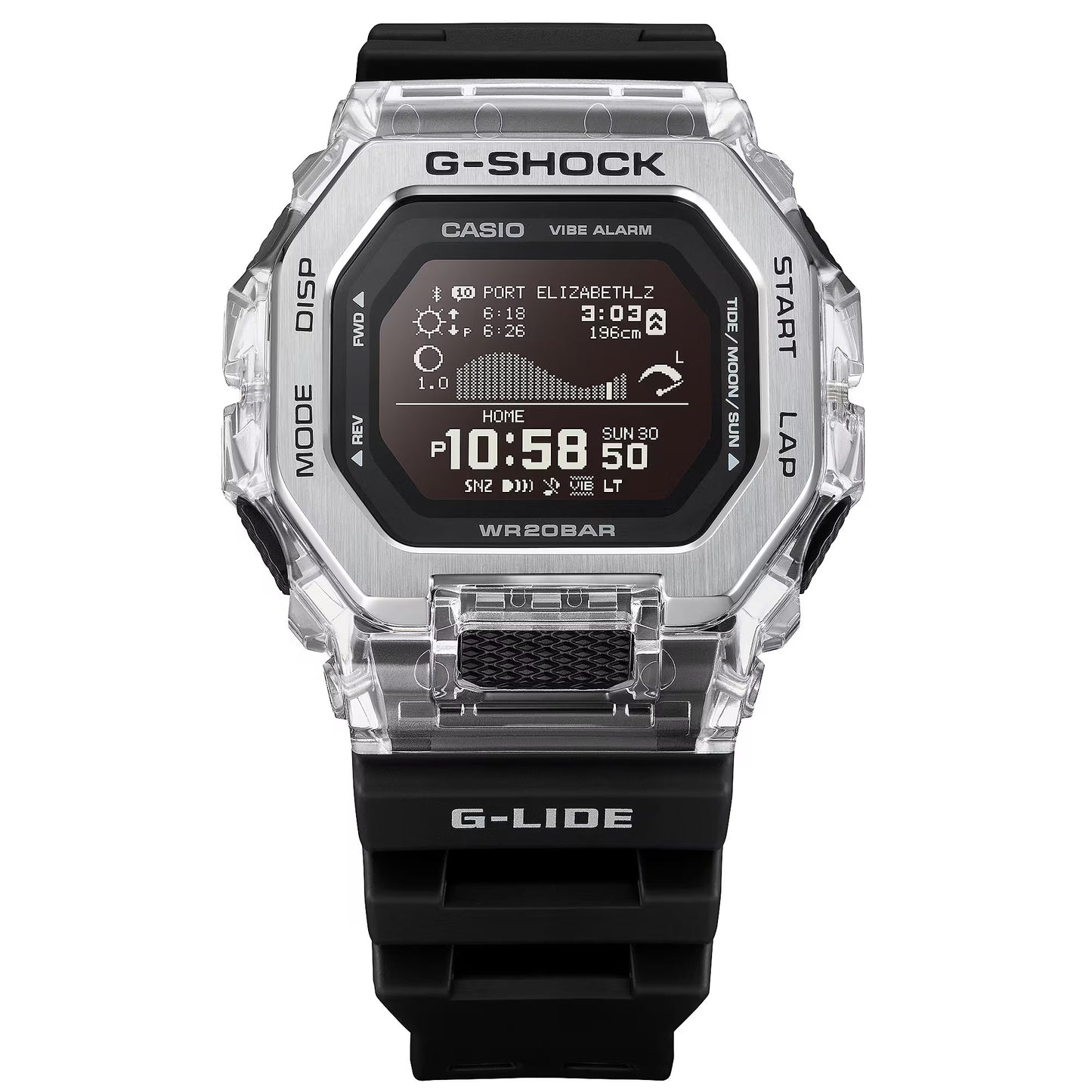 Casio G-Shock Watch G-LIDE GBX-100 Series GBX100S-1