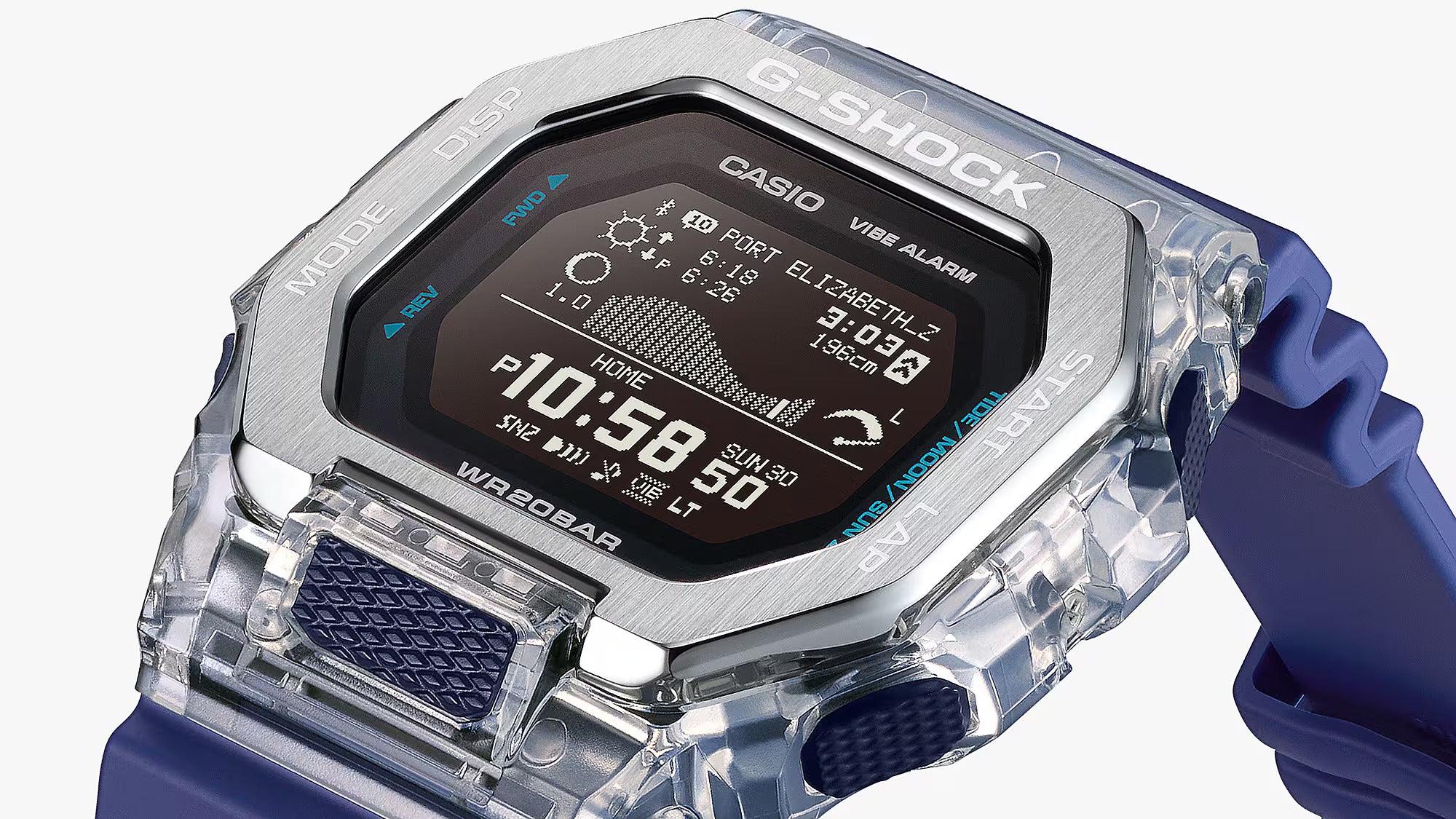 Casio G-Shock Watch G-LIDE GBX-100 Series GBX100S-1
