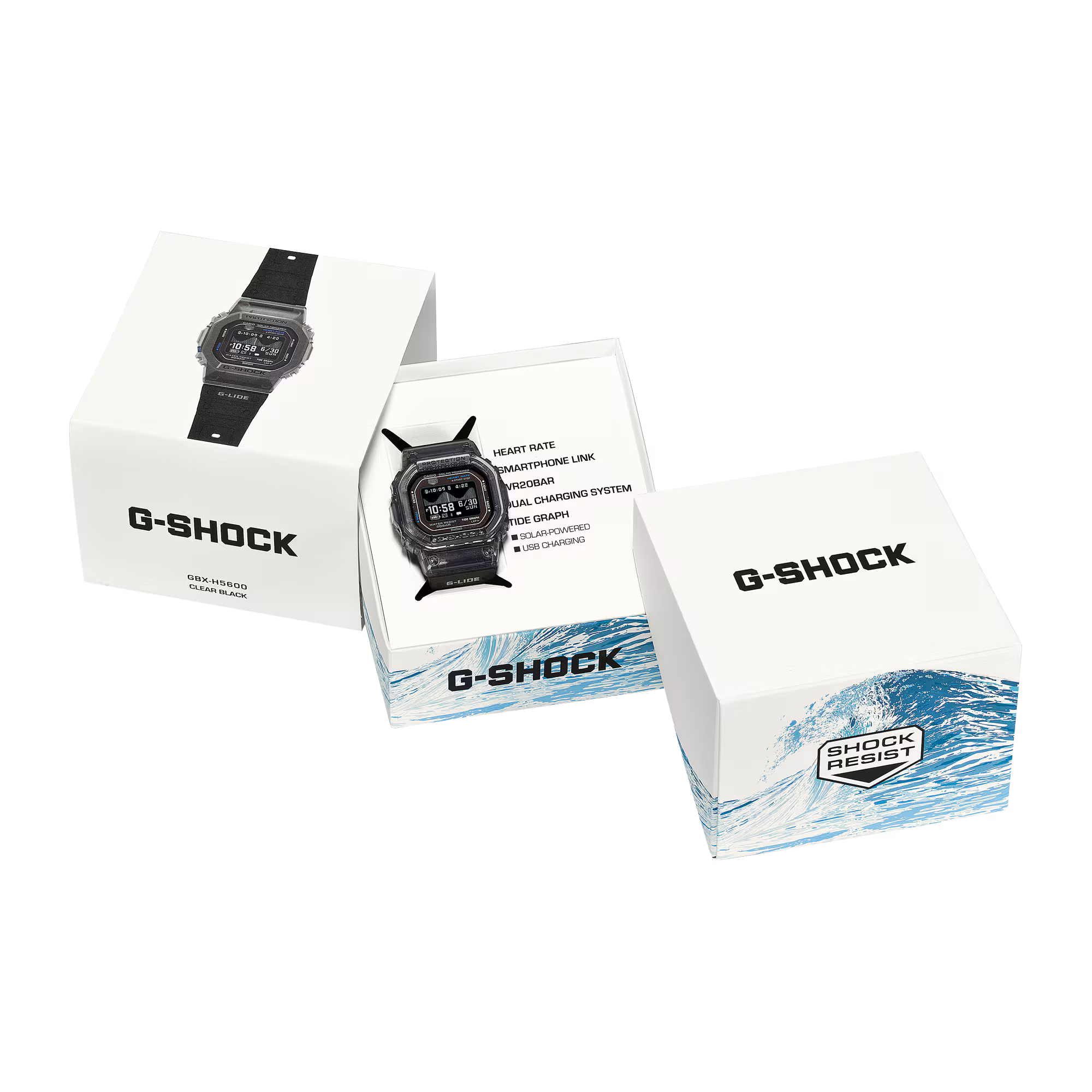 CASIO G-SHOCK G-LIDE GBX-H5600 Series GBX-H5600-1