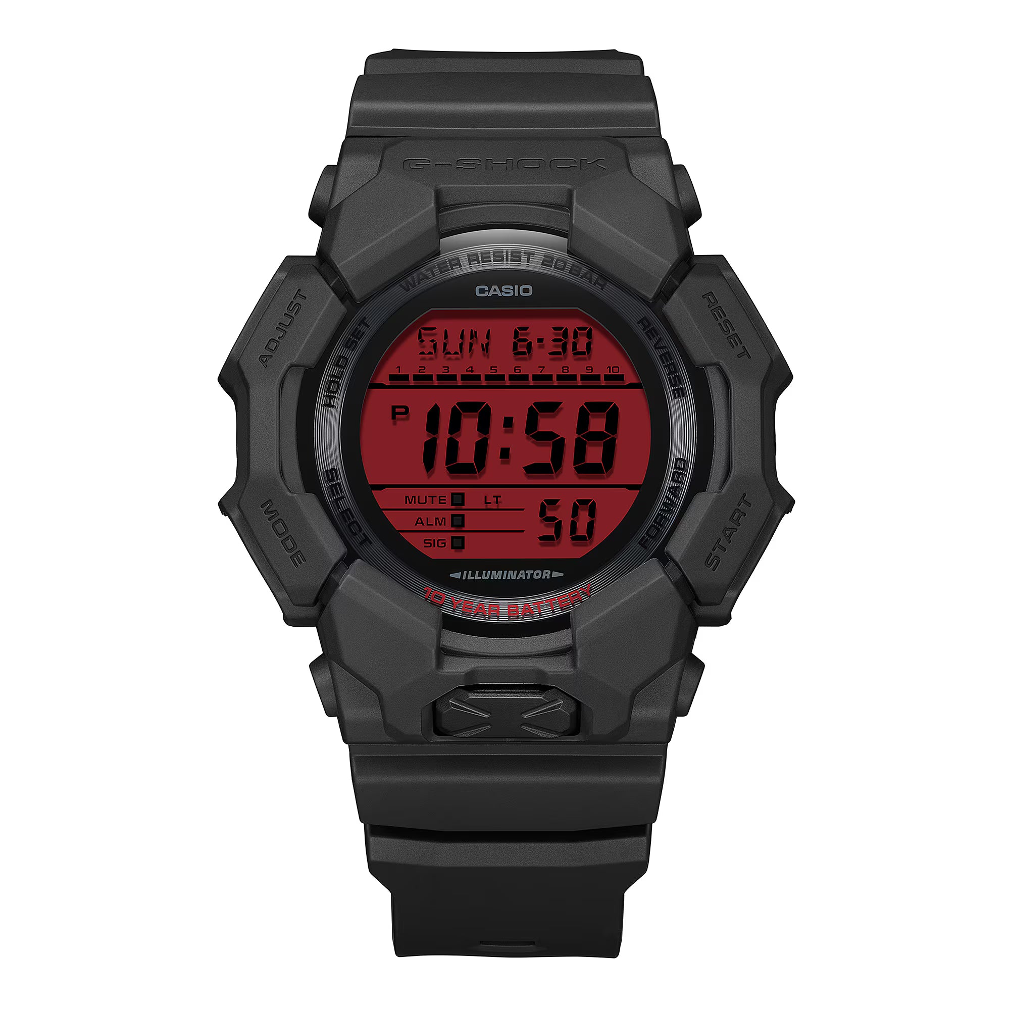 Casio G-Shock Watch DIGITAL GD-010 SERIES GD-010BBR-1