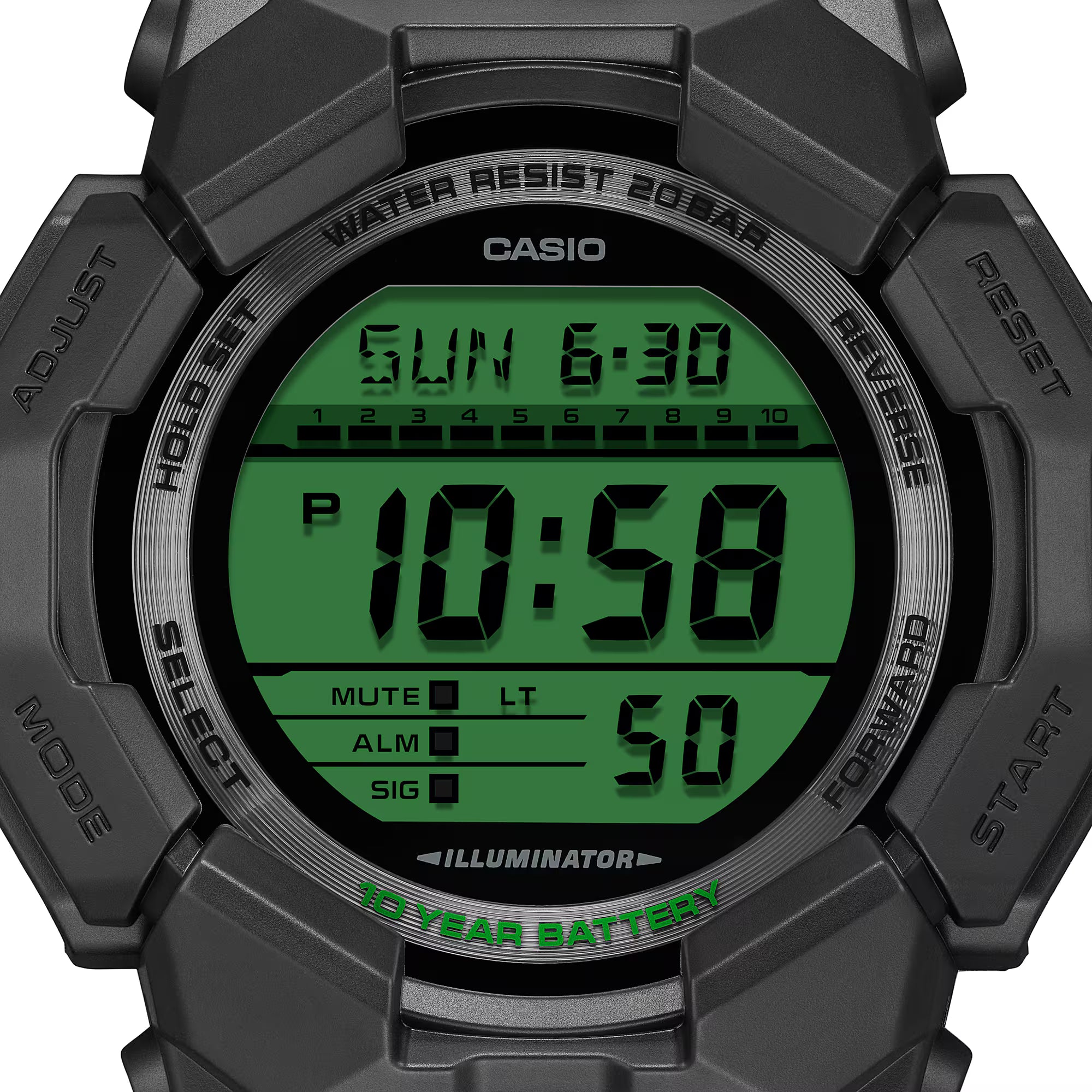 Casio G-Shock DIGITAL GD-010 SERIES GD-010BEG-1