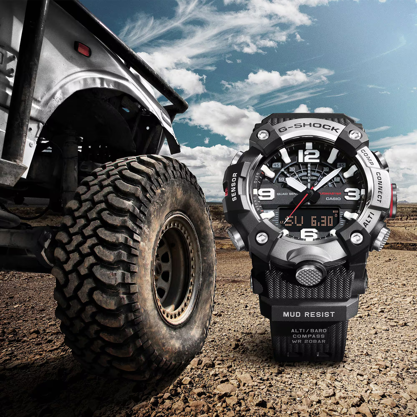 CASIO G-SHOCK MASTER OF G - LAND MUDMASTER GG-B100XM-1A