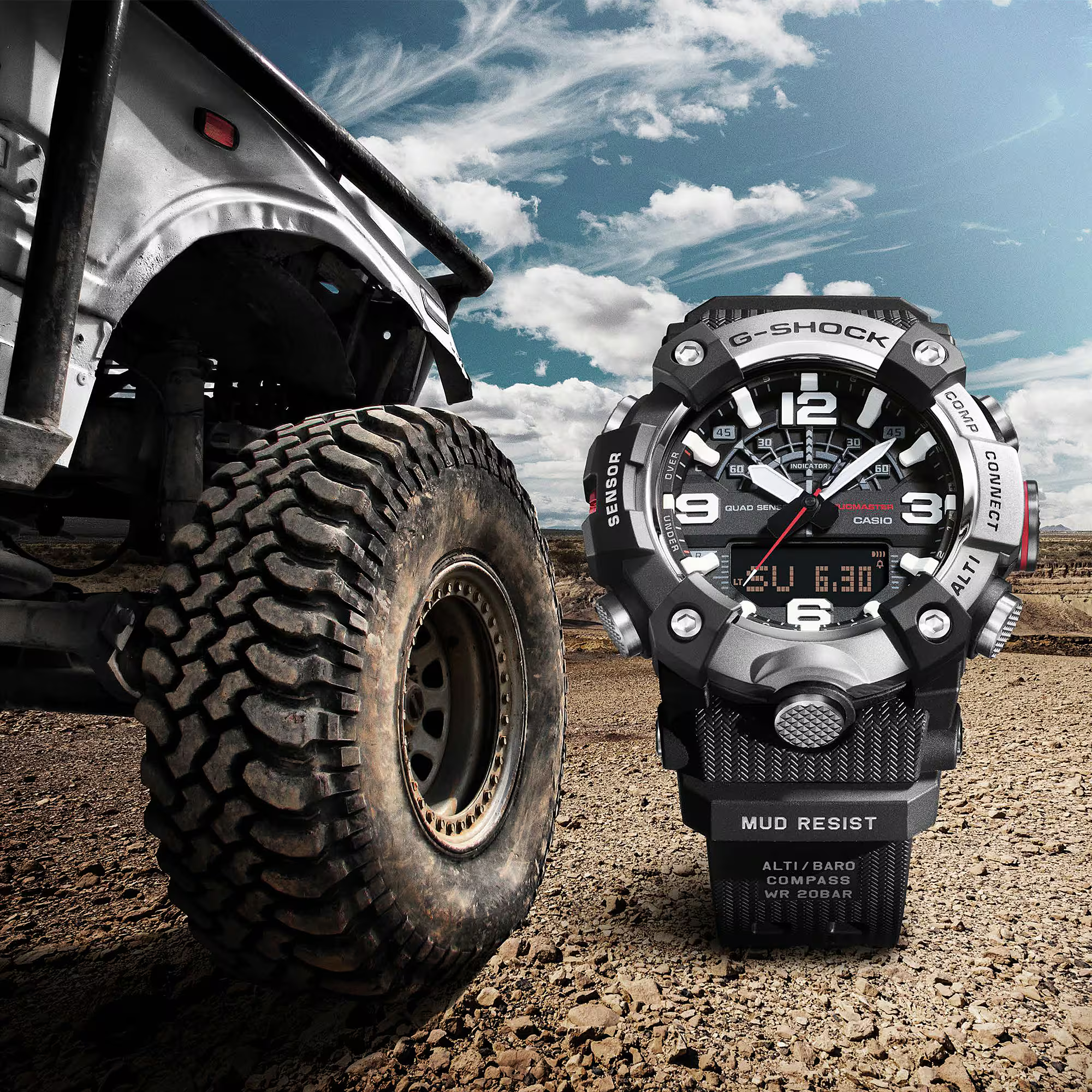 CASIO G-SHOCK  MASTER OF G - LAND MUDMASTER GG-B100XMB-1A