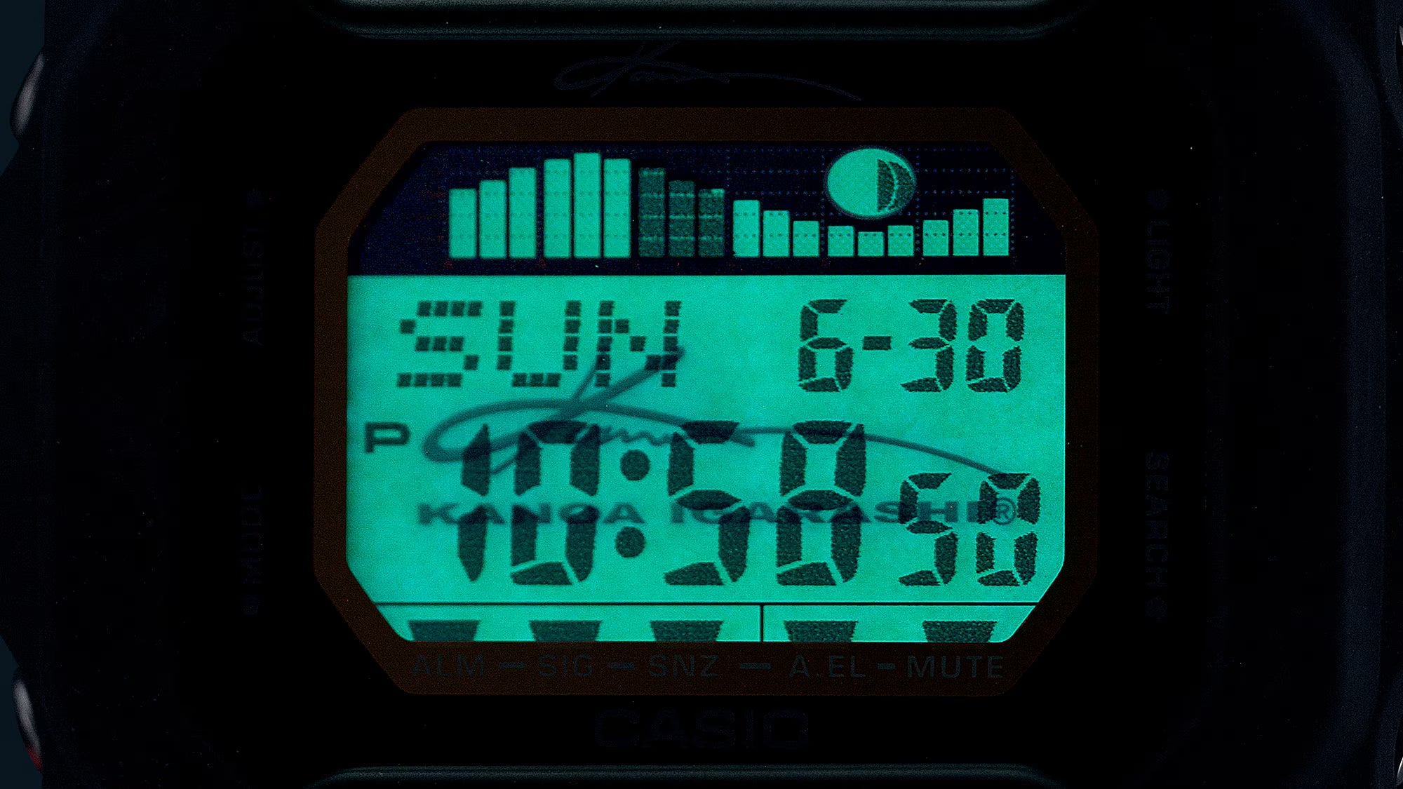 CASIO G-SHOCK G-LIDE 5600 SERIES GLX-5600KB-1