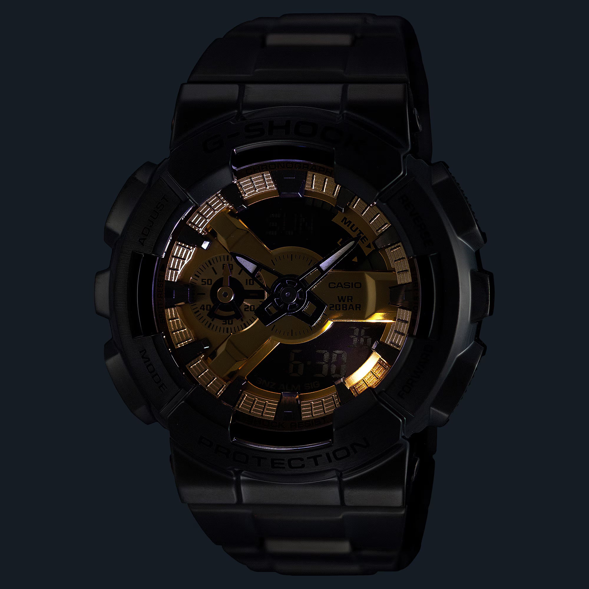 CASIO  G-SHOCK G-STEEL 110 SERIES GM-110BD-1A9