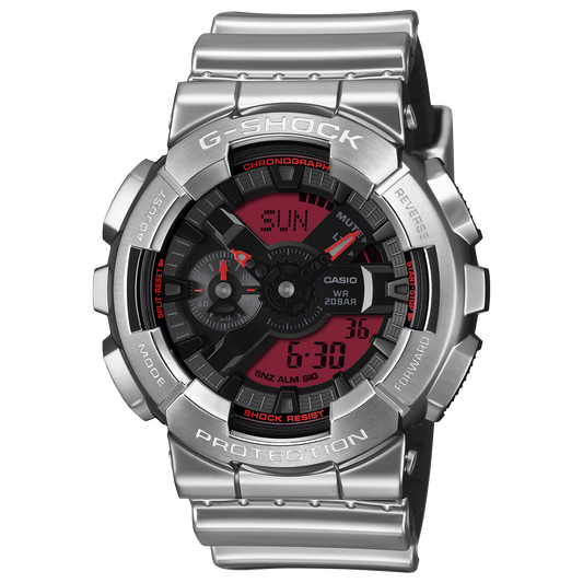 CASIO G-SHOCK FINE METALLIC SERIES ANALOG-DIGITAL 110 SERIES GM-110YRA-8A