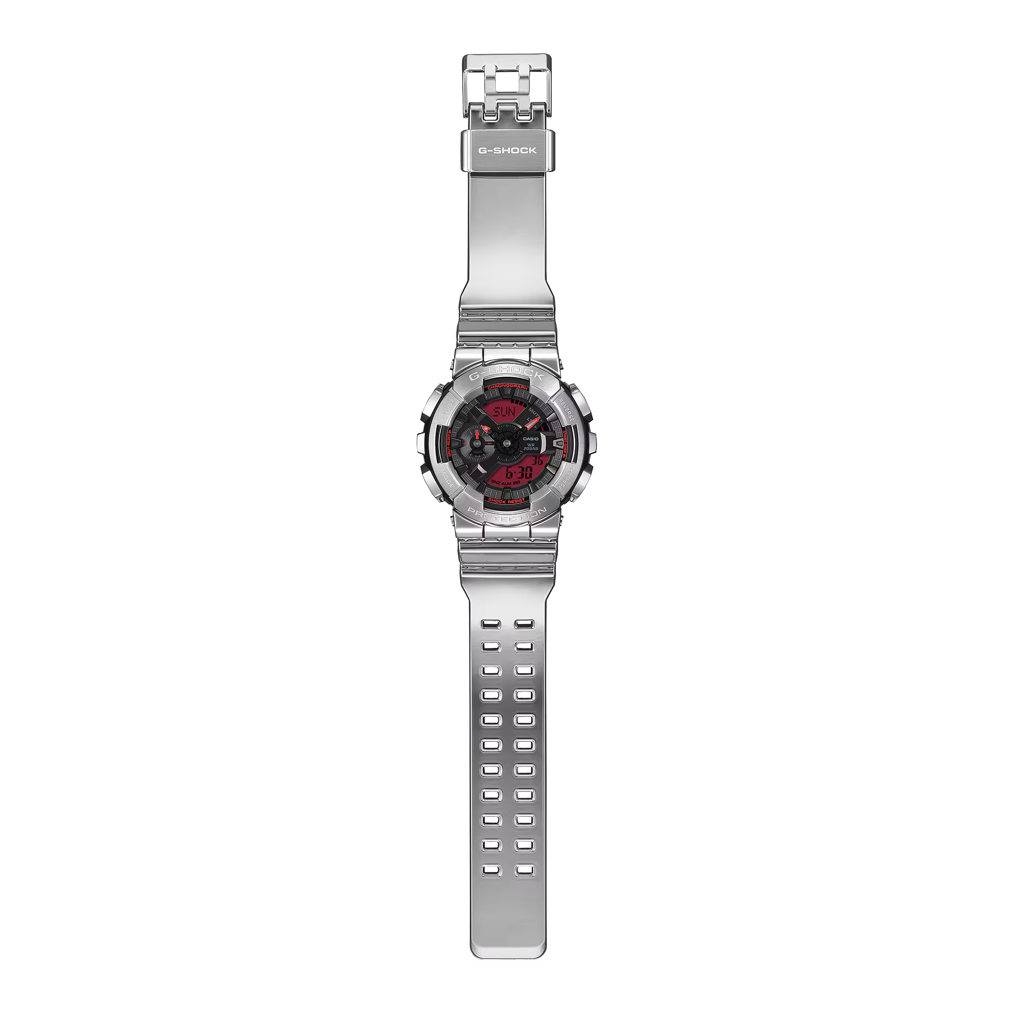 CASIO G-SHOCK FINE METALLIC SERIES ANALOG-DIGITAL 110 SERIES GM-110YRA-8A