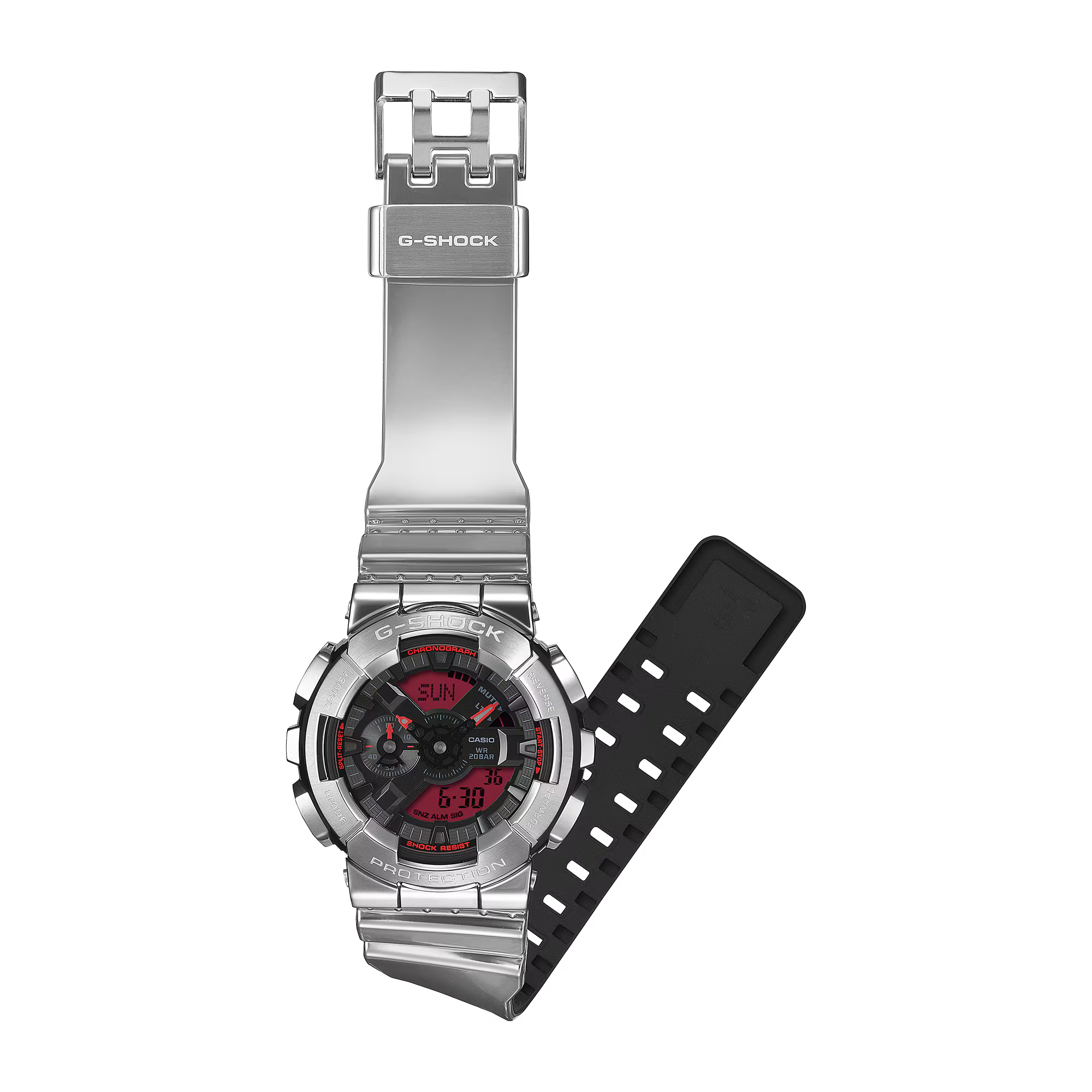 CASIO G-SHOCK FINE METALLIC SERIES ANALOG-DIGITAL 110 SERIES GM-110YRA-8A