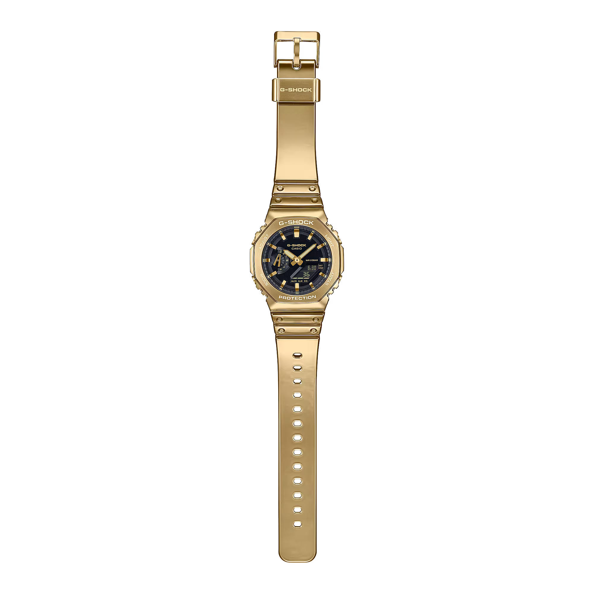 CASIO G-SHOCK FINE METALLIC SERIES G-STEEL 2100 Series GM2100YMG-9A