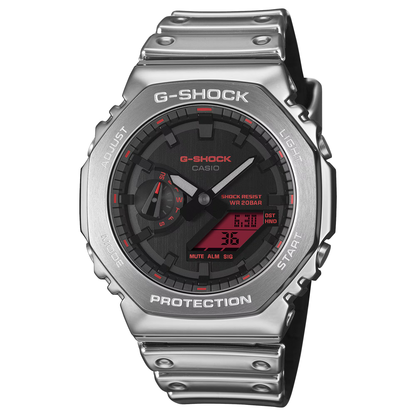 CASIO G-SHOCK FINE METALLIC SERIES ANALOG-DIGITAL 2100 Series GM-2100YRA-8A