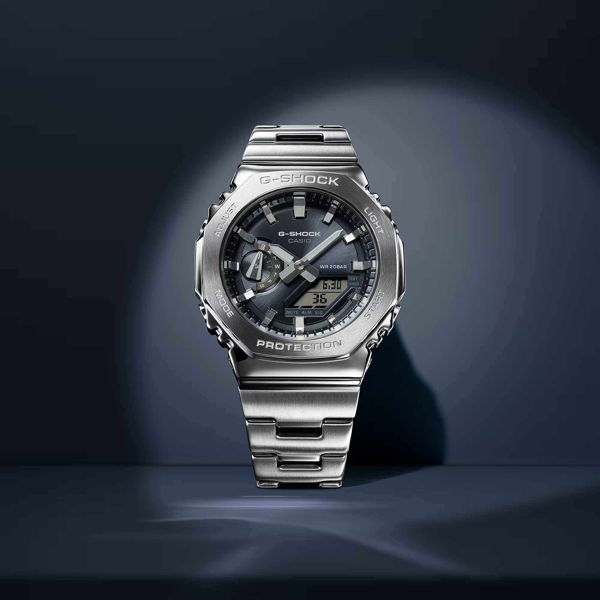CASIO G-SHOCK G-STEEL 2100 Series GM-2110D-8A