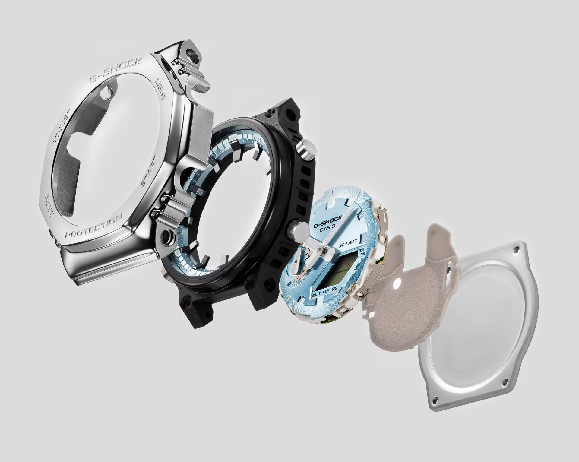 CASIO G-SHOCK G-STEEL 2100 Series GM-2110D-8A