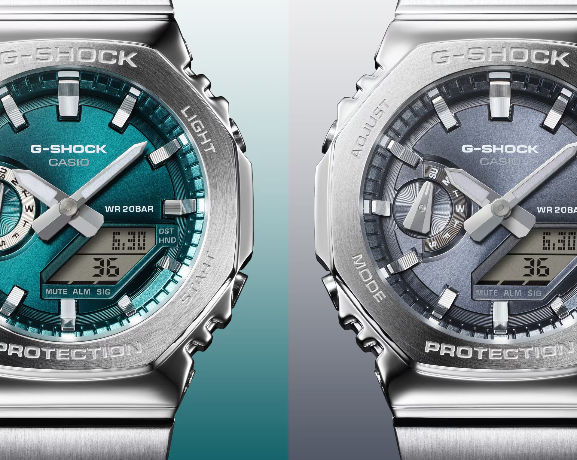 CASIO G-SHOCK G-STEEL 2100 Series GM-2110D-8A