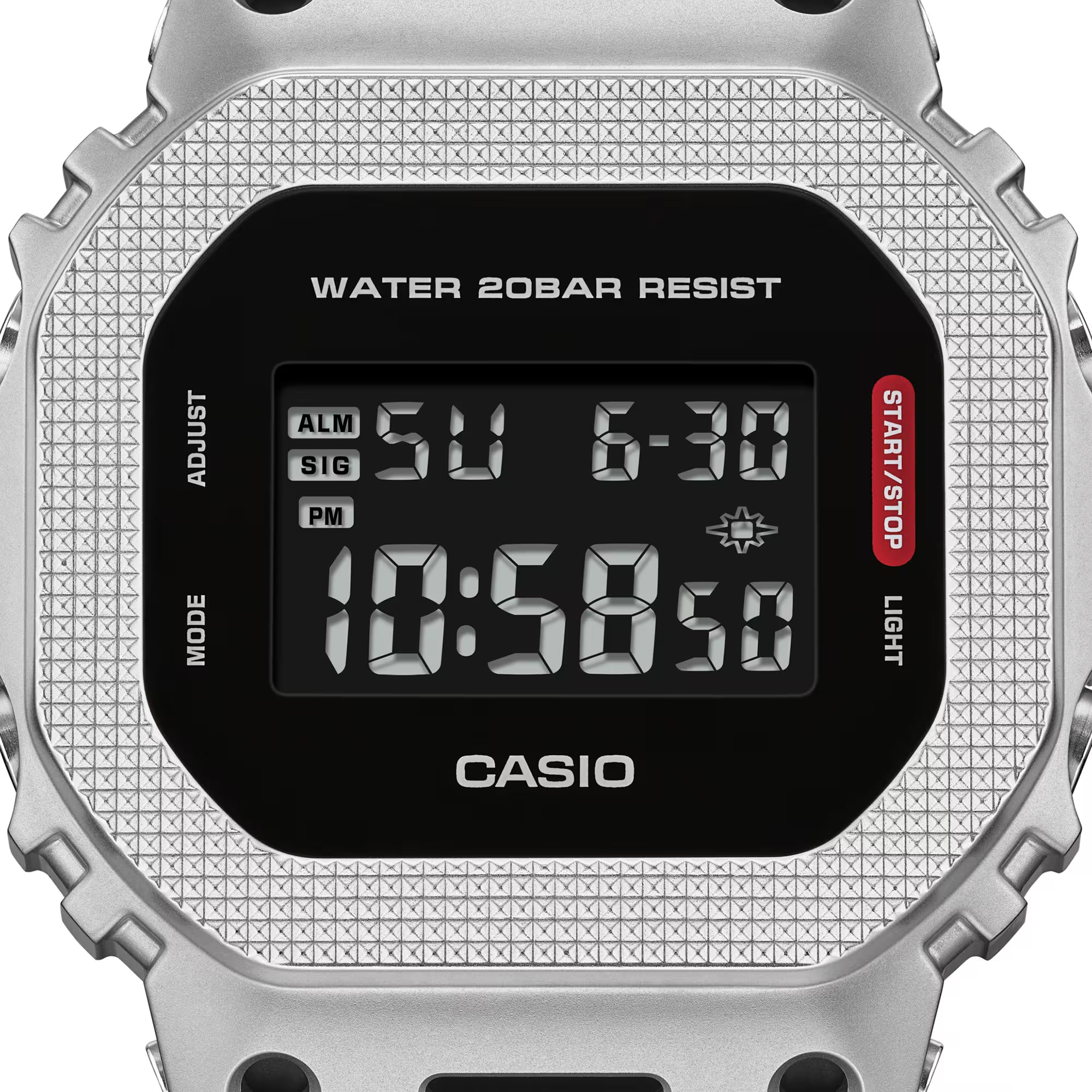 CASIO  G-SHOCK G-STEEL 5600 SERIES GM-5600M-1