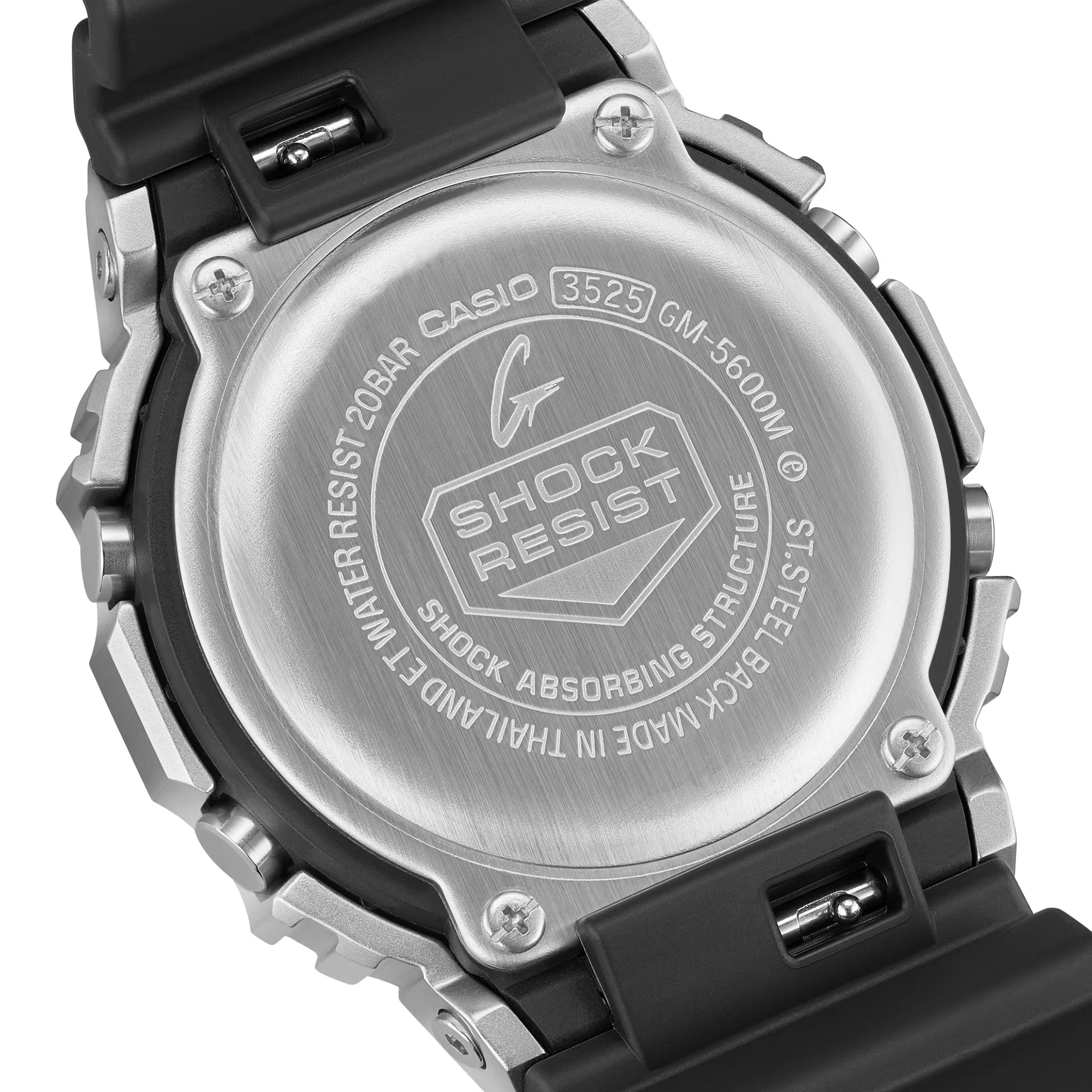 CASIO  G-SHOCK G-STEEL 5600 SERIES GM-5600M-1