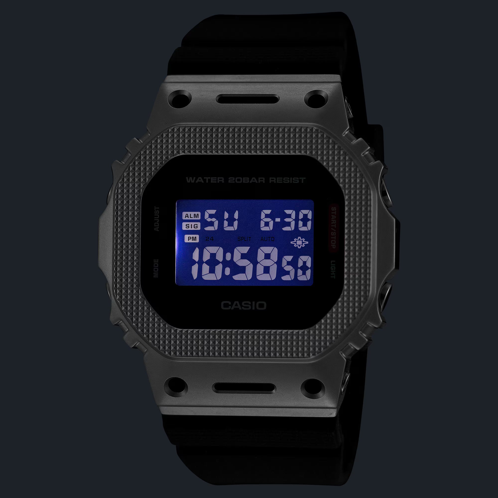 CASIO  G-SHOCK G-STEEL 5600 SERIES GM-5600M-1
