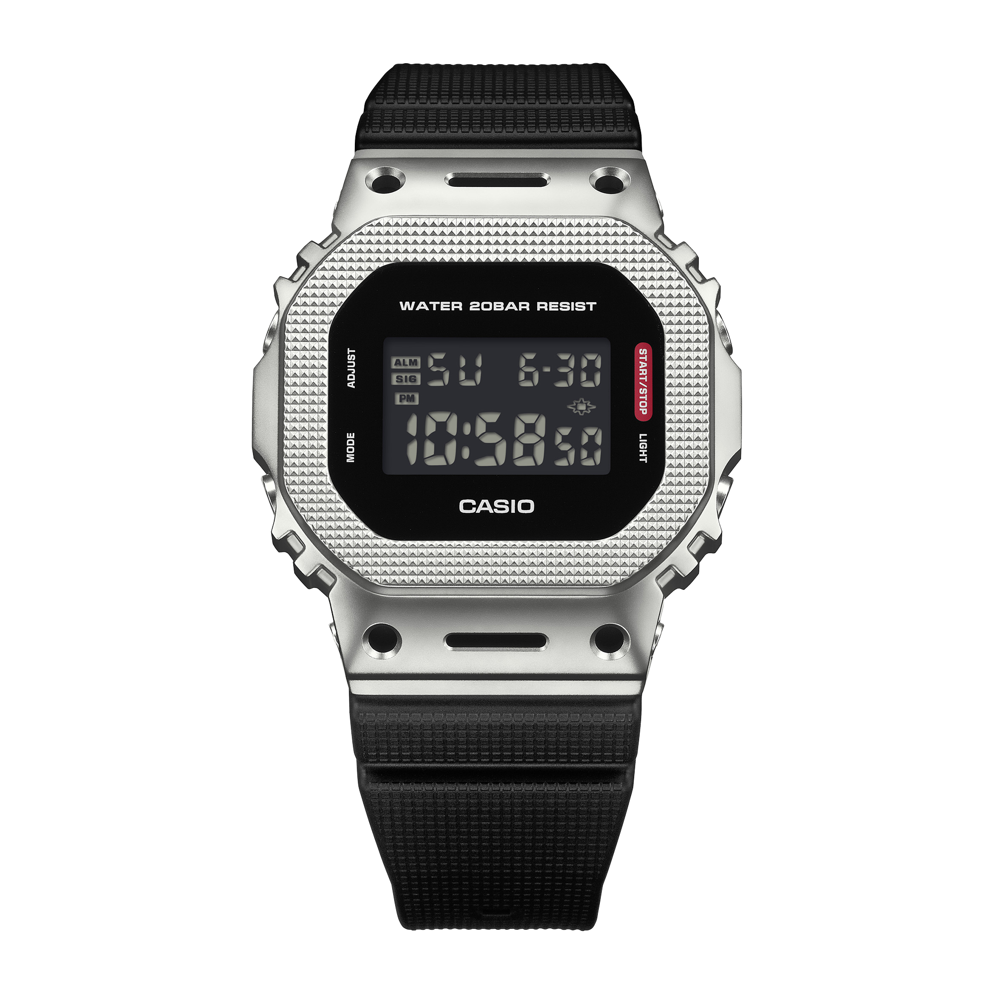 CASIO  G-SHOCK G-STEEL 5600 SERIES GM-5600M-1