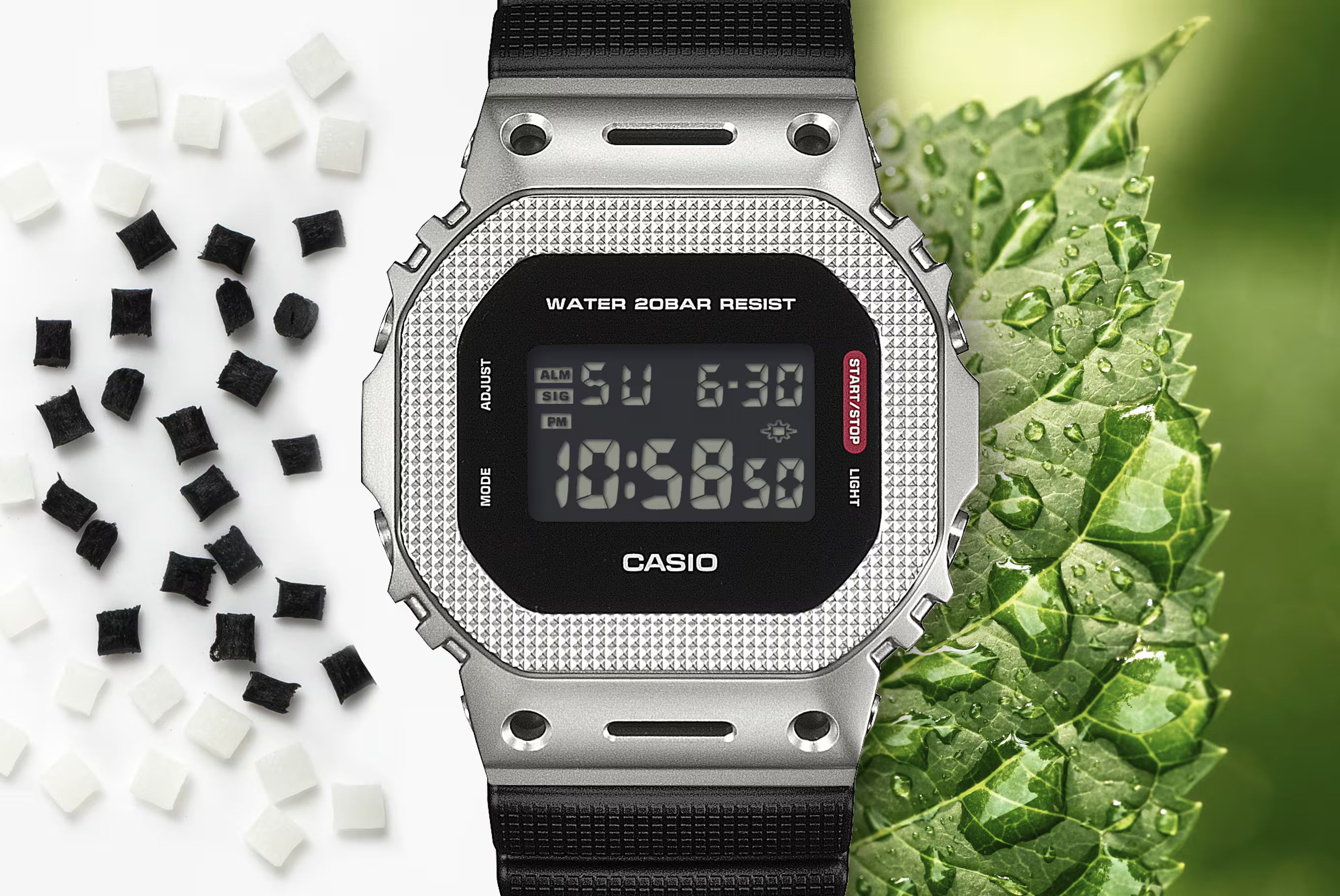 CASIO  G-SHOCK G-STEEL 5600 SERIES GM-5600M-1