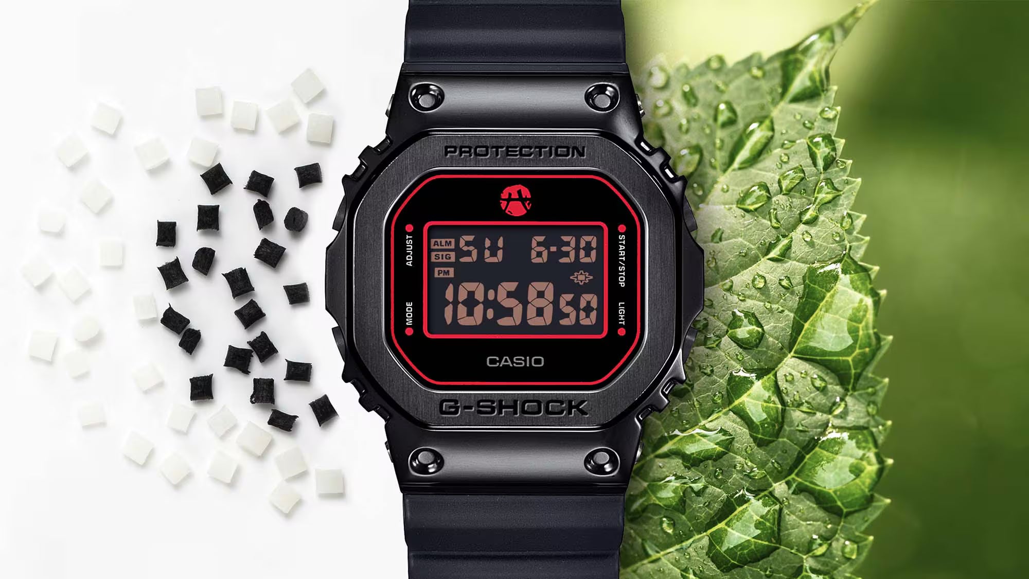 Casio G-Shock RUI HACHIMURA SIGNATURE MODEL DIGITAL 5600 SERIES GM-5600RH-1