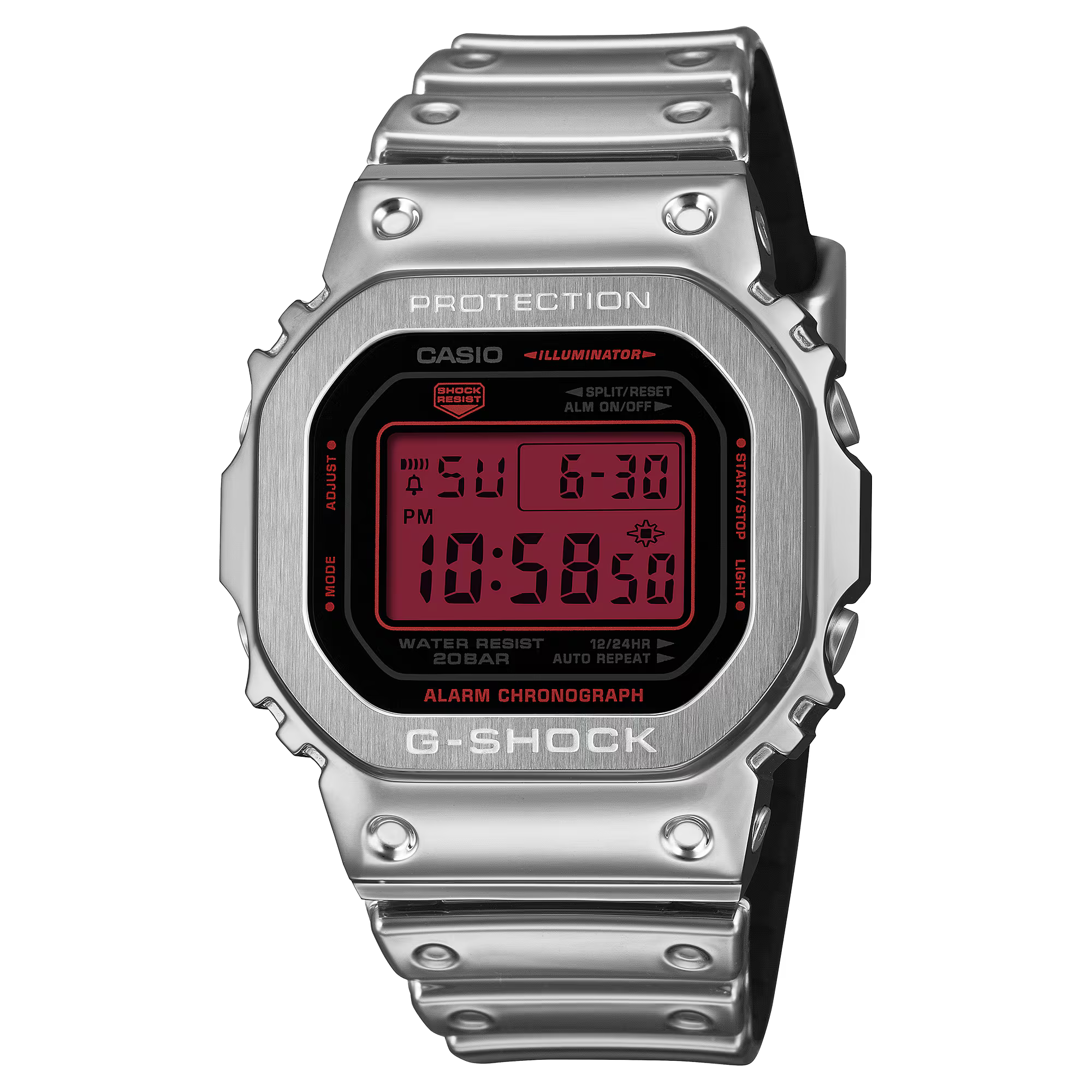 CASIO G-SHOCKC SERIES DIGITAL 5600 SERIES GM-5600YRA-8