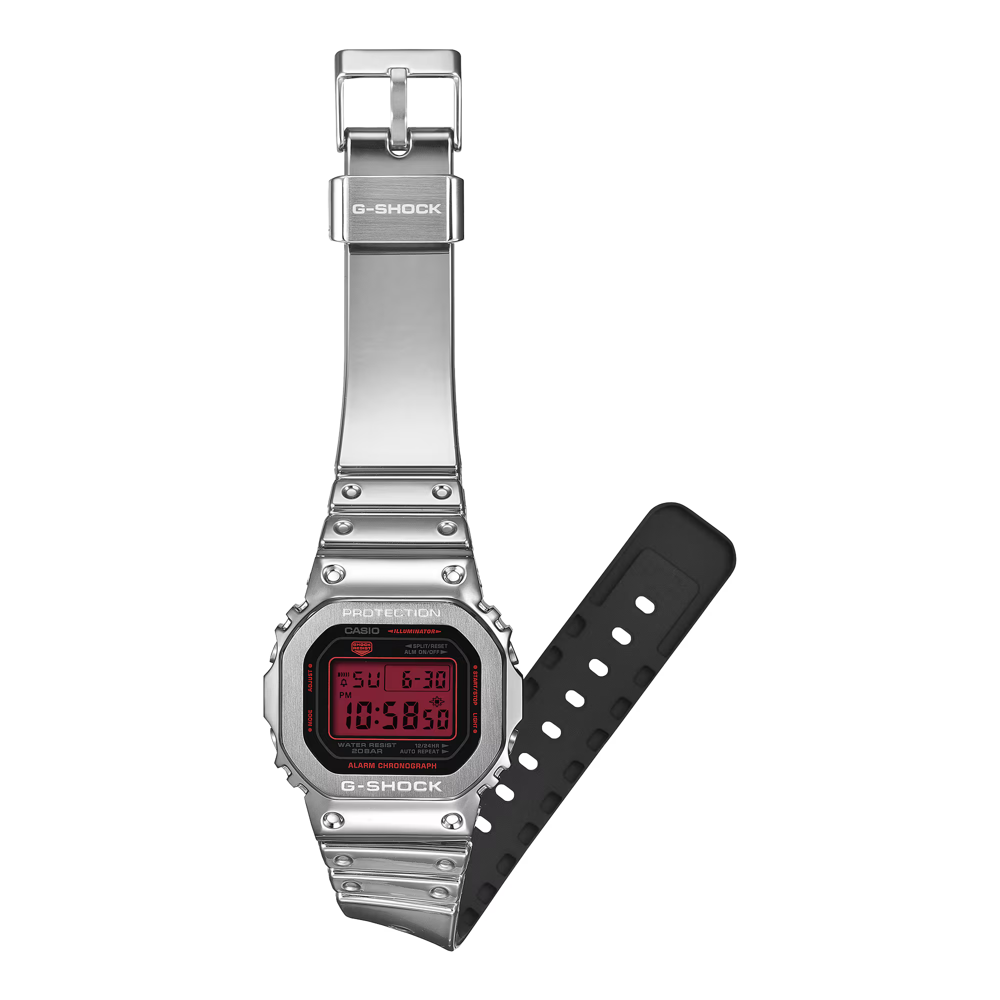 CASIO G-SHOCKC SERIES DIGITAL 5600 SERIES GM-5600YRA-8