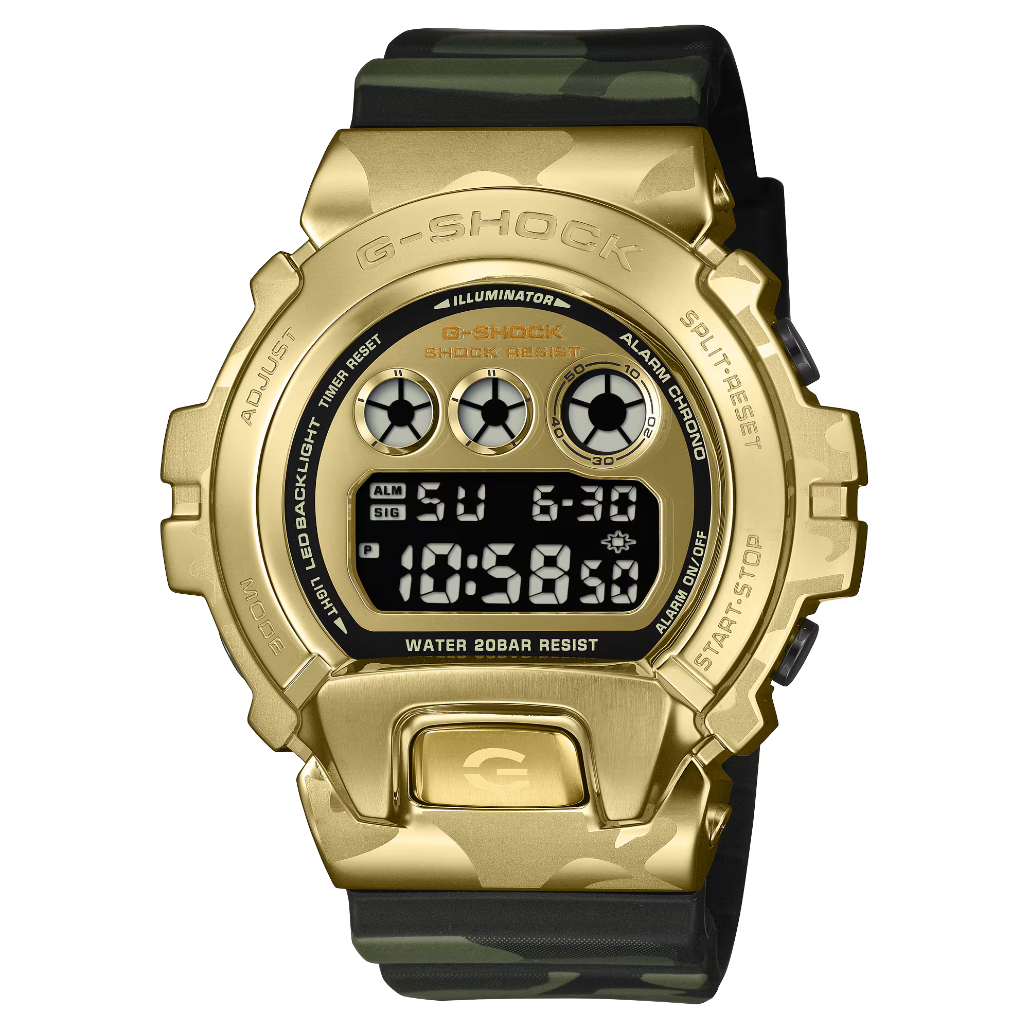 CASIO G-SHOCK DIGITAL 6900 SERIES GM-6900CMG-3
