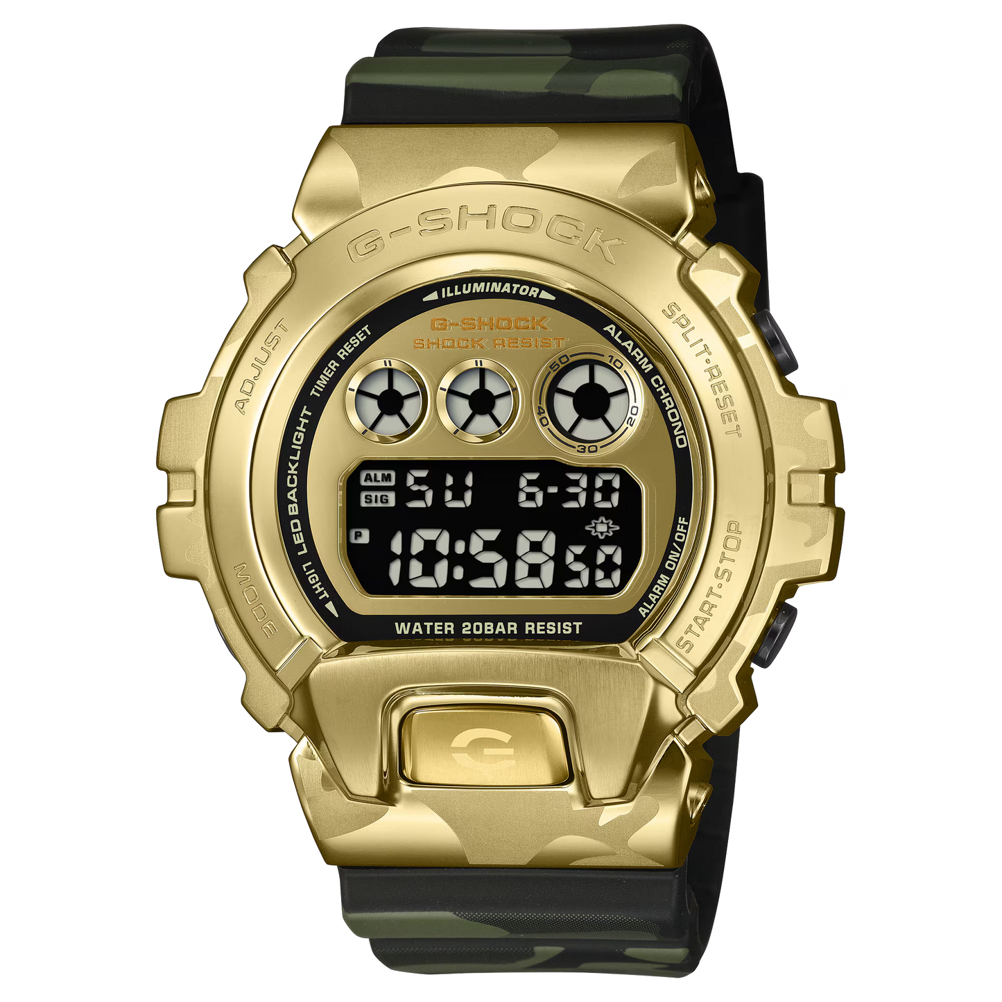 CASIO G-SHOCK DIGITAL 6900 SERIES GM-6900CMG-3